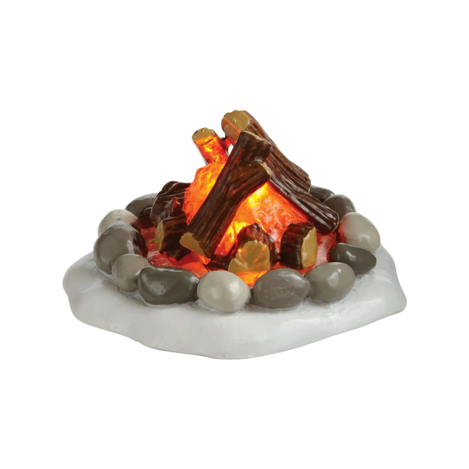 Department 56 Village Accessories>Lit Fire Pit