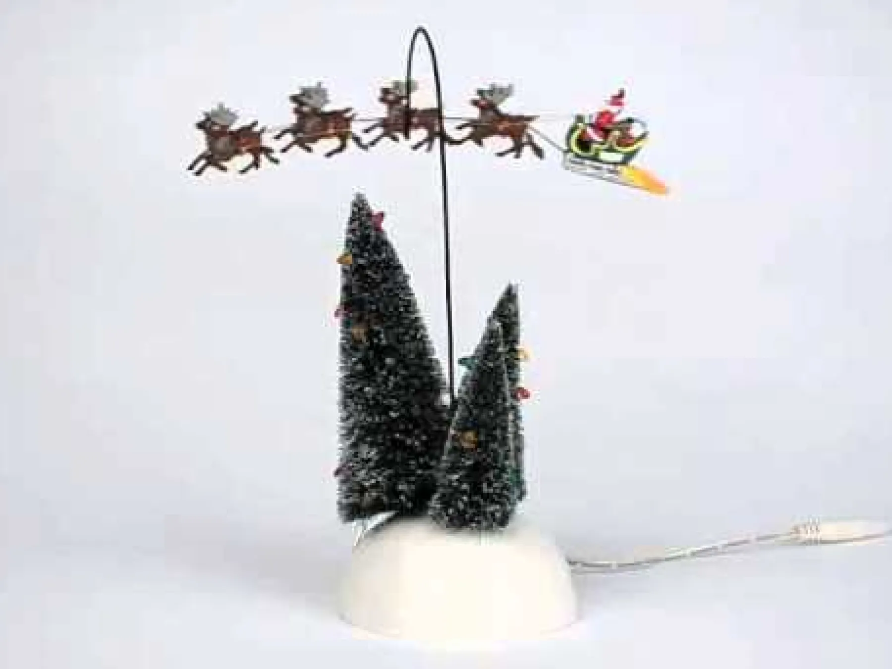 Department 56 The Original Snow Village>Animated Flaming Sleigh