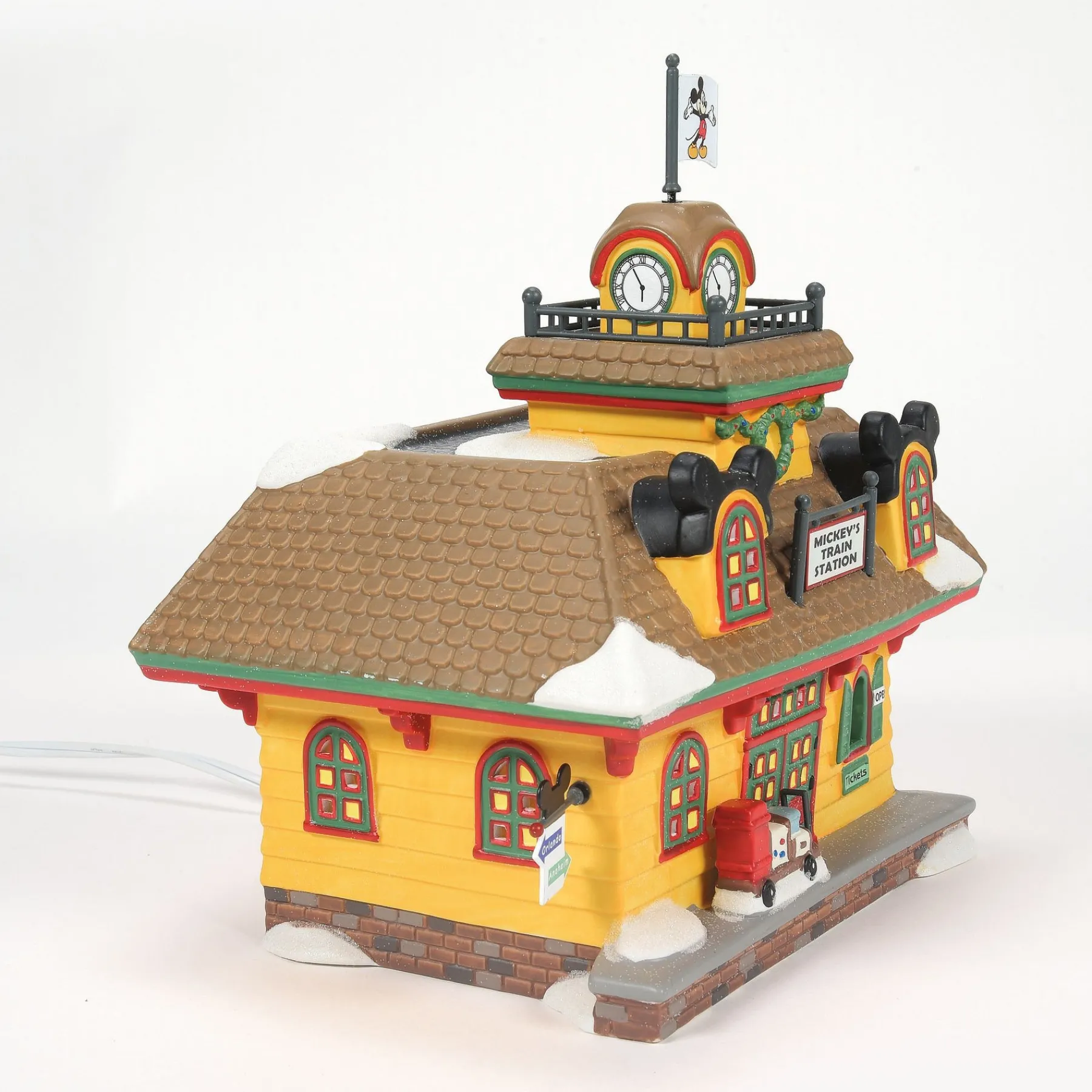 Department 56 Disney Village>Mickey's Train Station