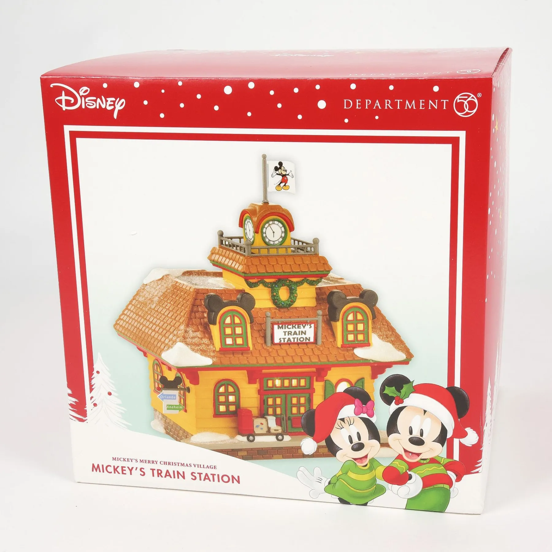 Department 56 Disney Village>Mickey's Train Station