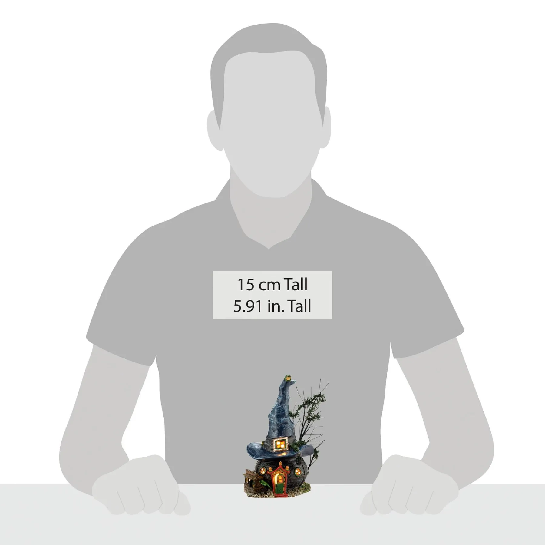 Department 56 Snow Village Halloween>Toads & Frogs Witchcraft Haunt