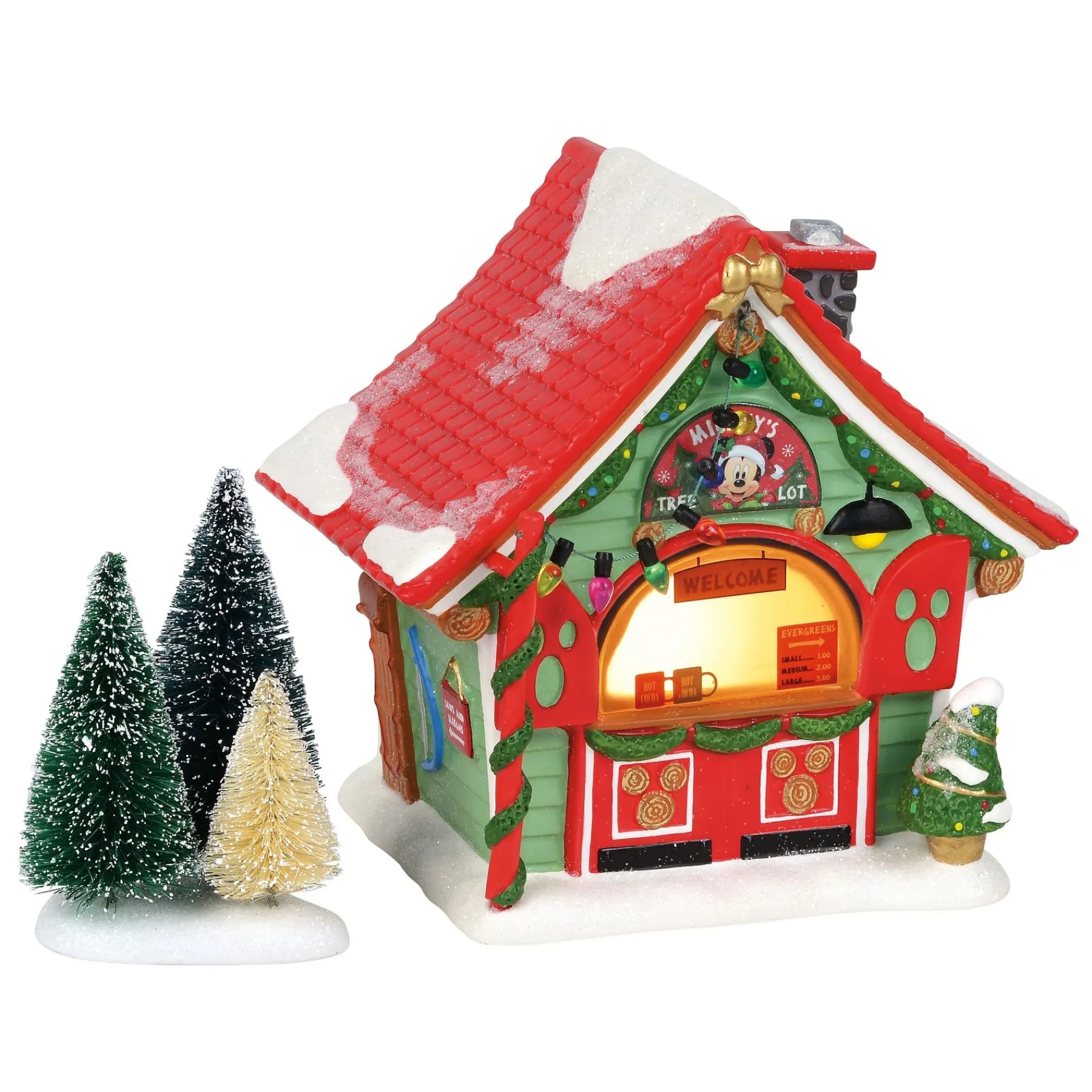 Department 56 Disney Village>Mickey's Tree Lot