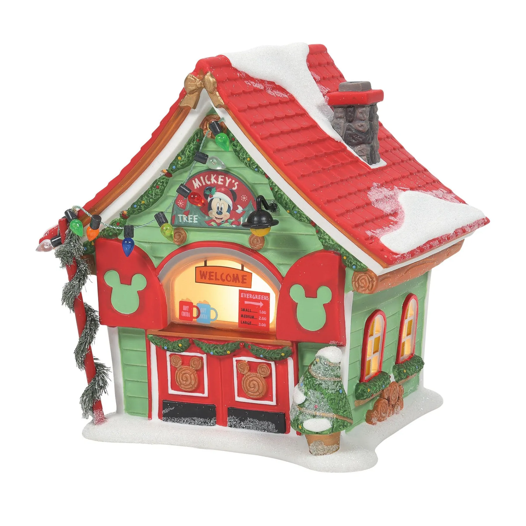 Department 56 Disney Village>Mickey's Tree Lot