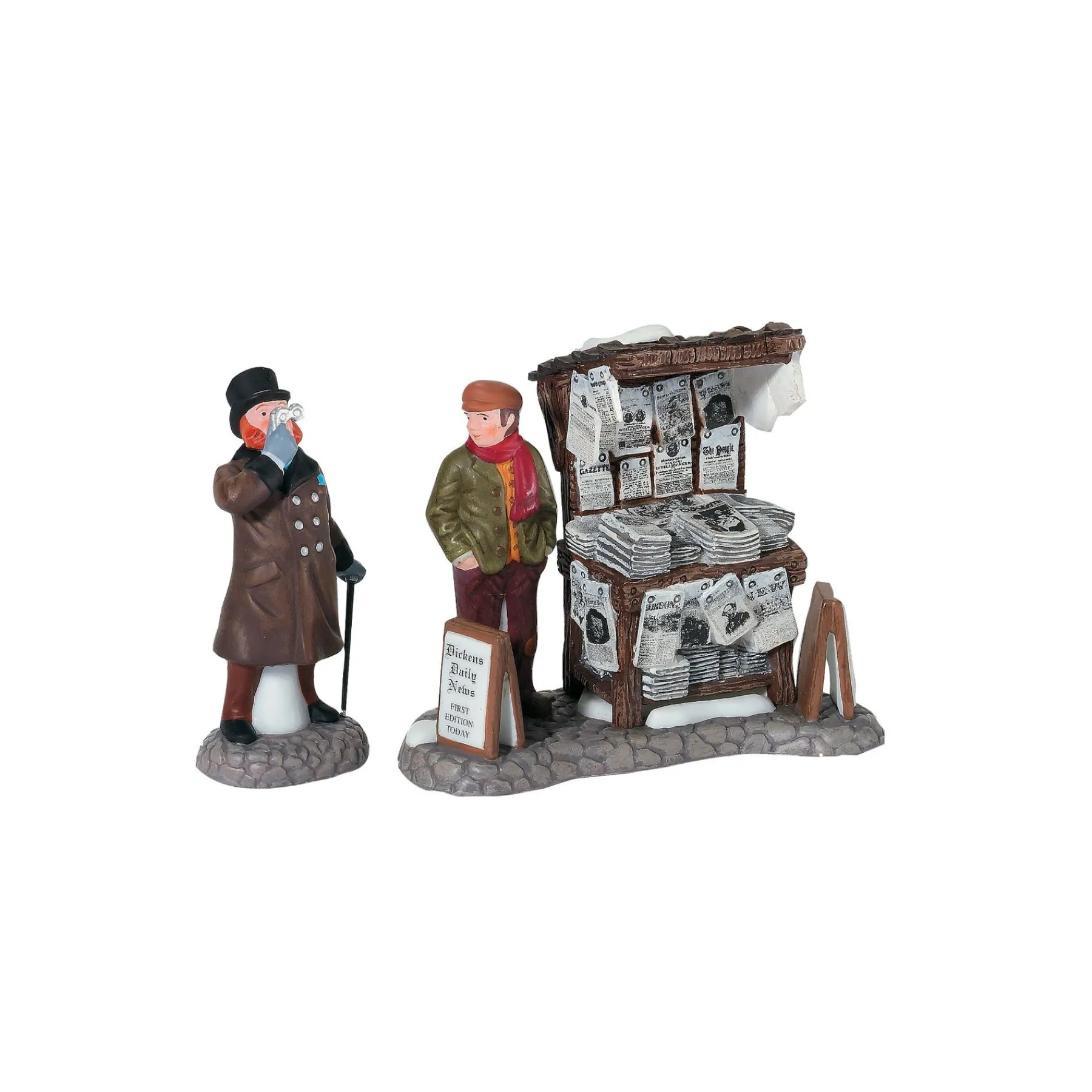 Department 56 Dickens Village Series>London Newspaper Stand