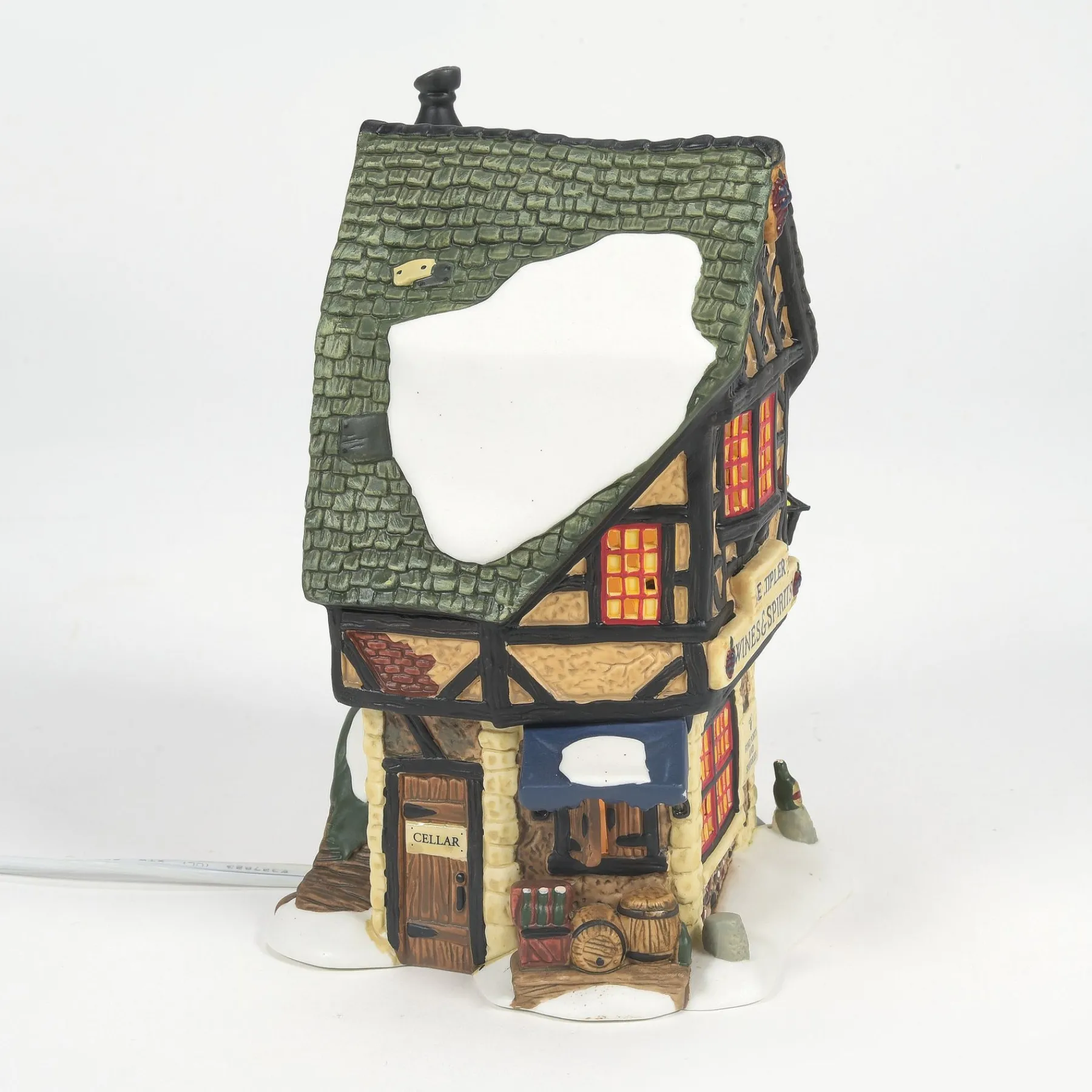 Department 56 Dickens Village Series>E Tipler Agent Wine Spirits