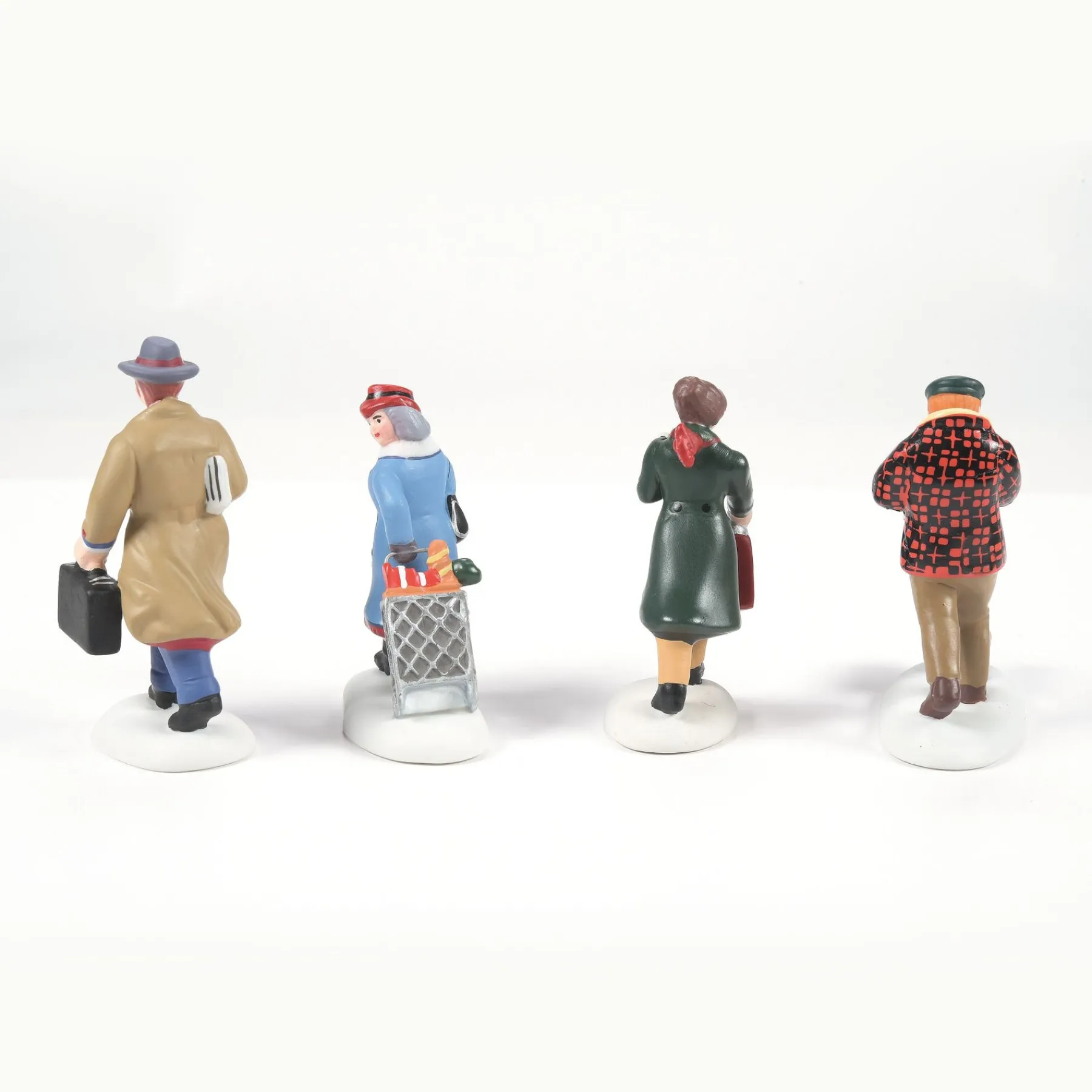 Department 56 Christmas In The City Series>Busy City Sidewalks