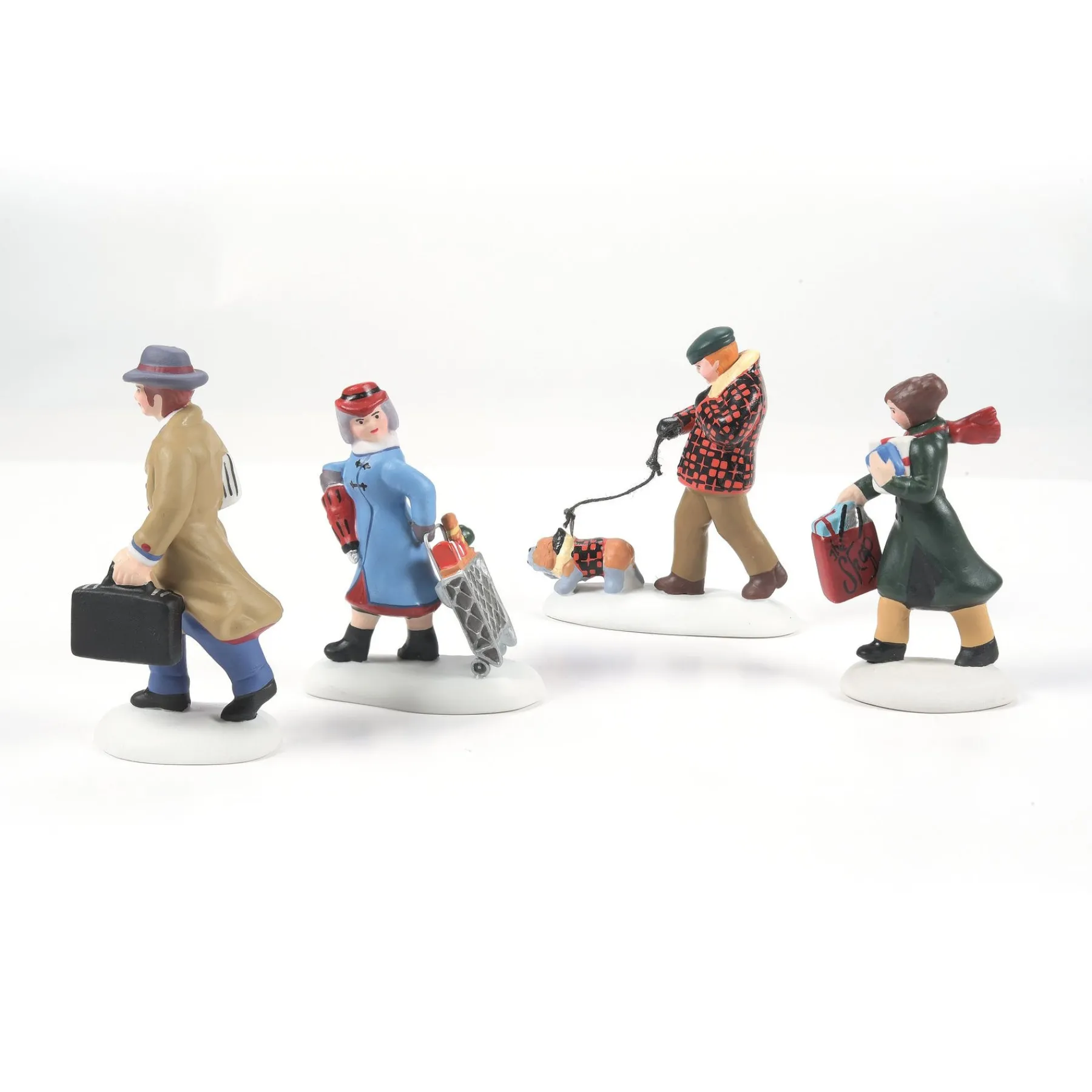 Department 56 Christmas In The City Series>Busy City Sidewalks