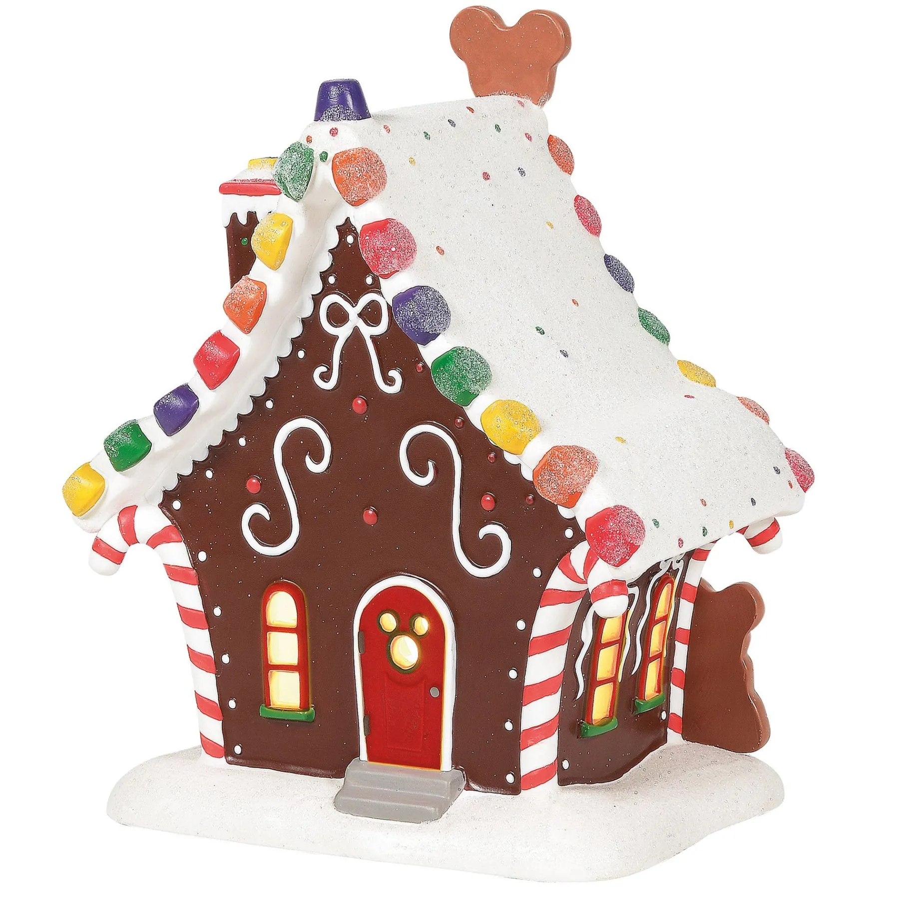 Department 56 Disney Village>Mickey's Gingerbread House