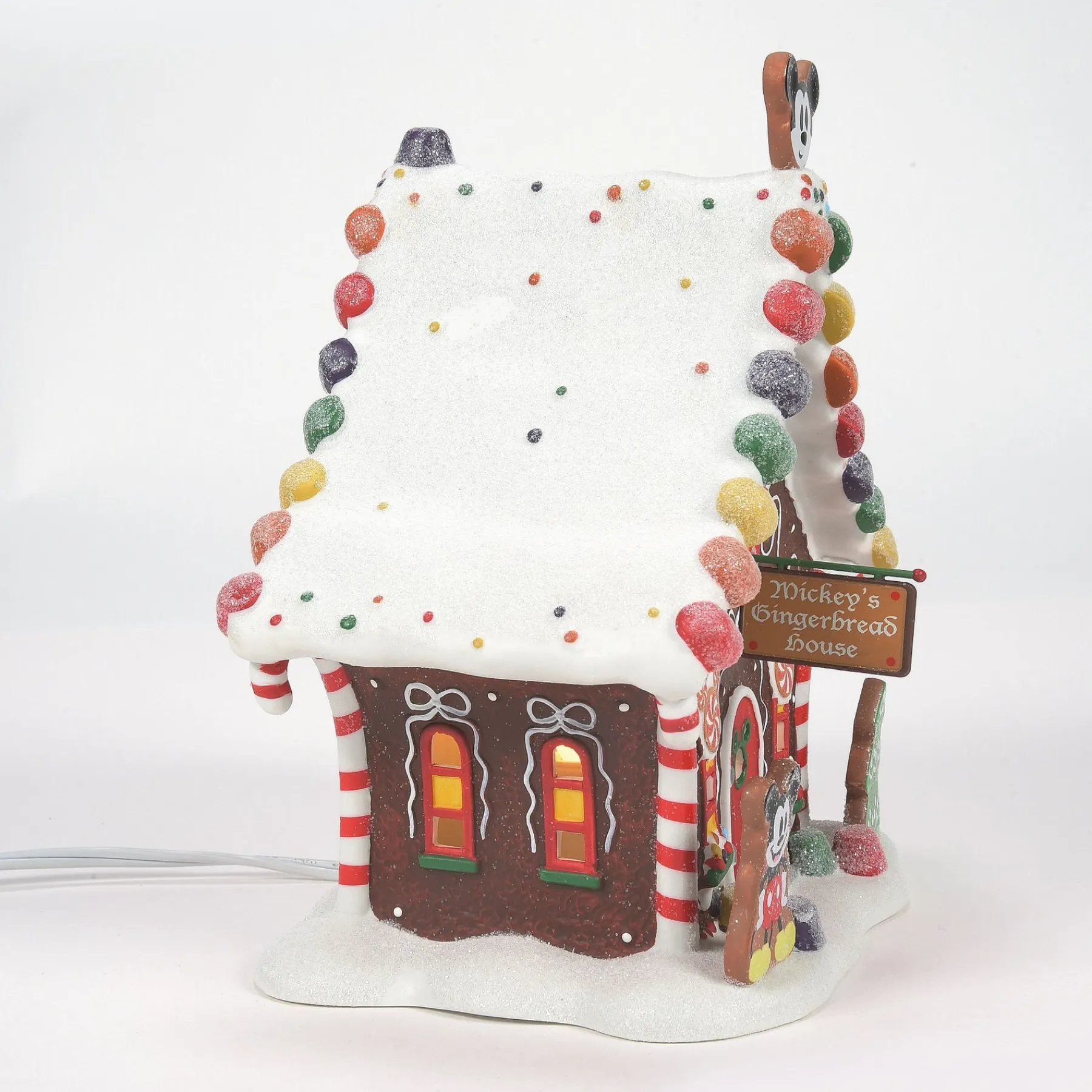 Department 56 Disney Village>Mickey's Gingerbread House