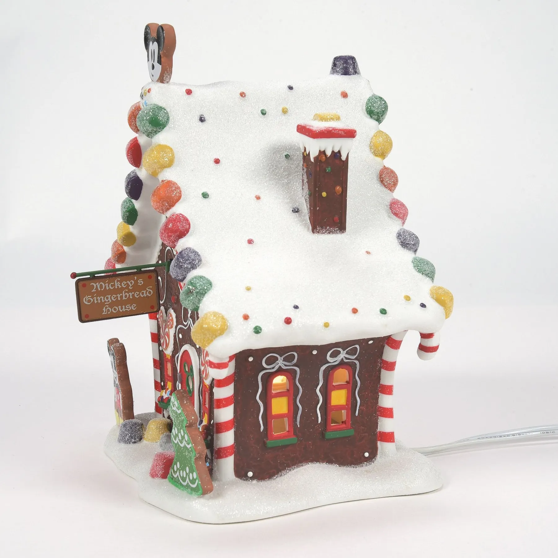 Department 56 Disney Village>Mickey's Gingerbread House