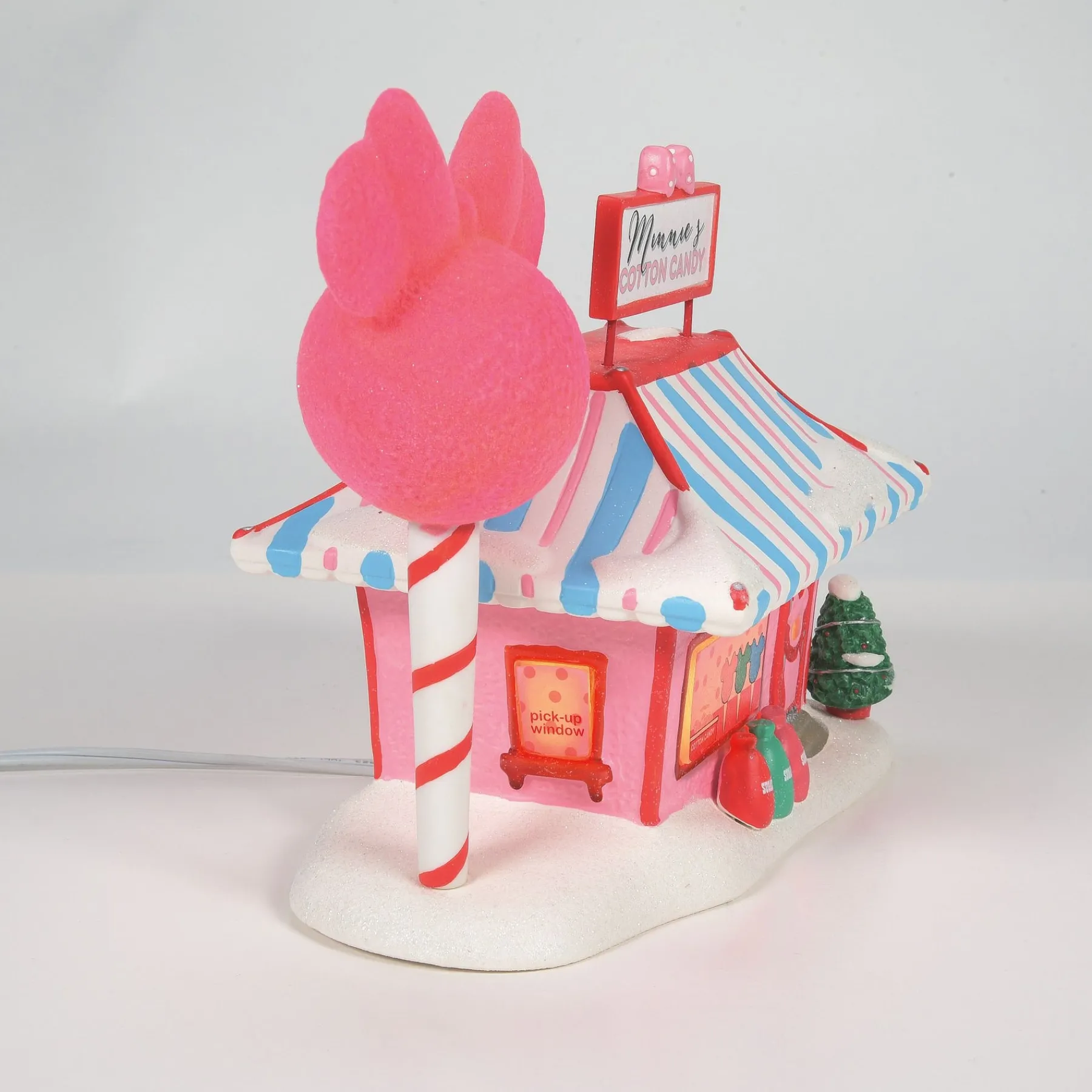 Department 56 Disney Village>Minnie's Cotton Candy Shop