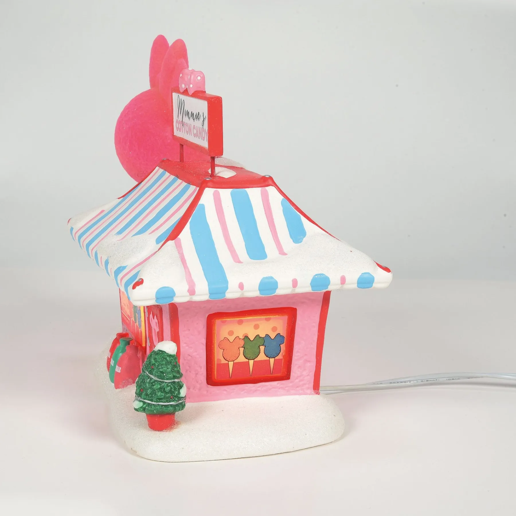 Department 56 Disney Village>Minnie's Cotton Candy Shop
