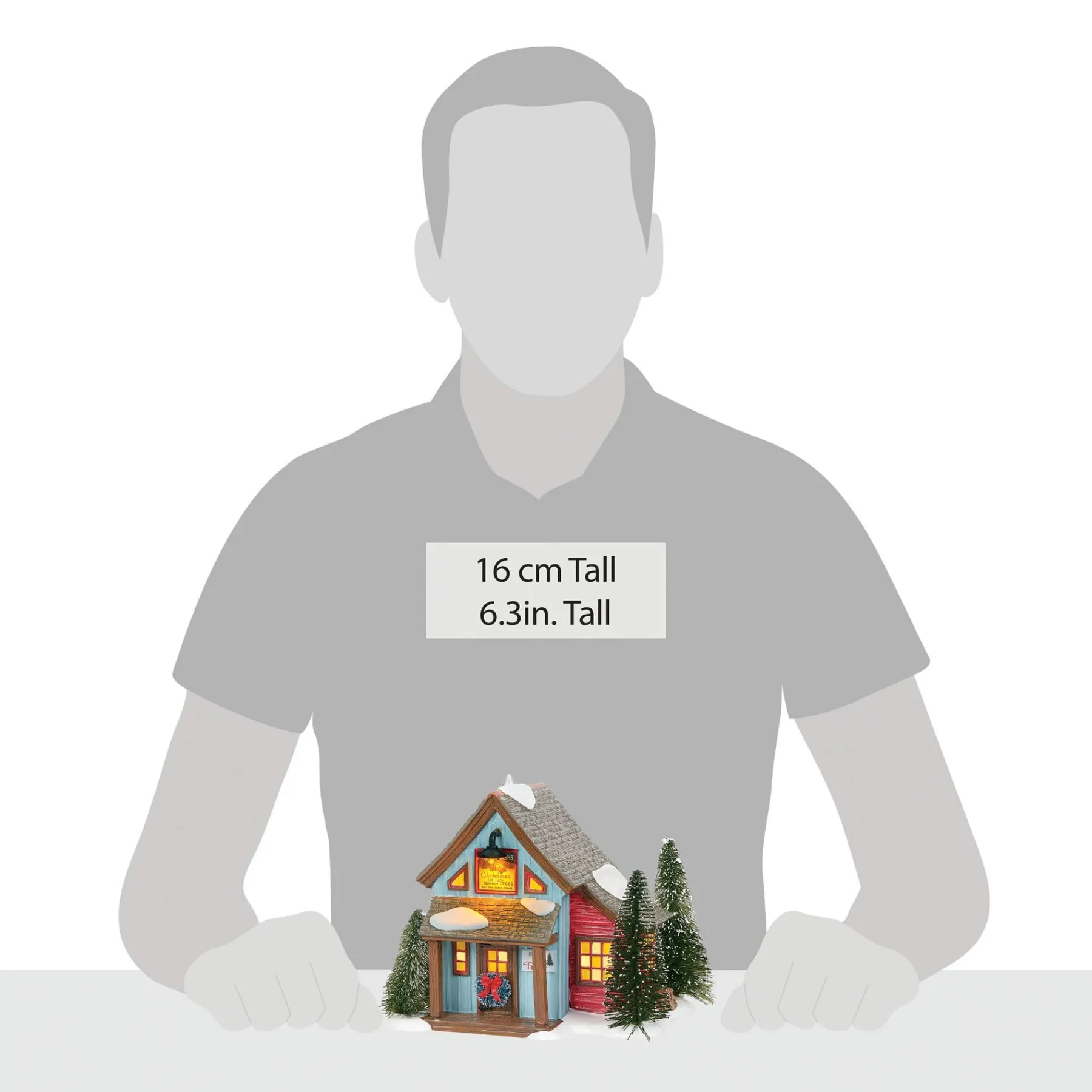 Department 56 The Original Snow Village>Village Farms Tree Lot