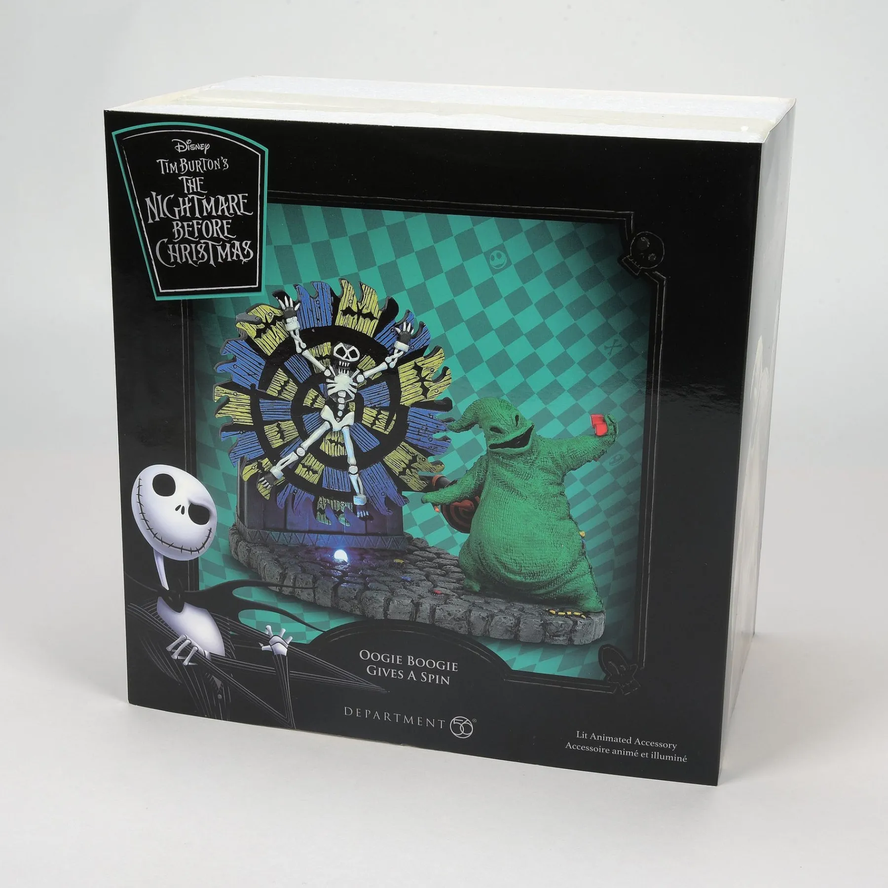 Department 56 The Nightmare Before Christmas® Village>Oogie Boogie Gives a Spin