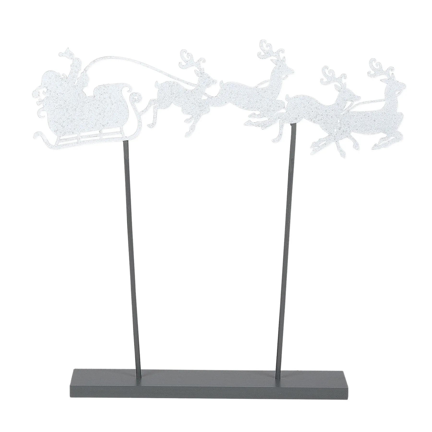 Department 56 Village Accessories>Santa's Sleigh Silhouette