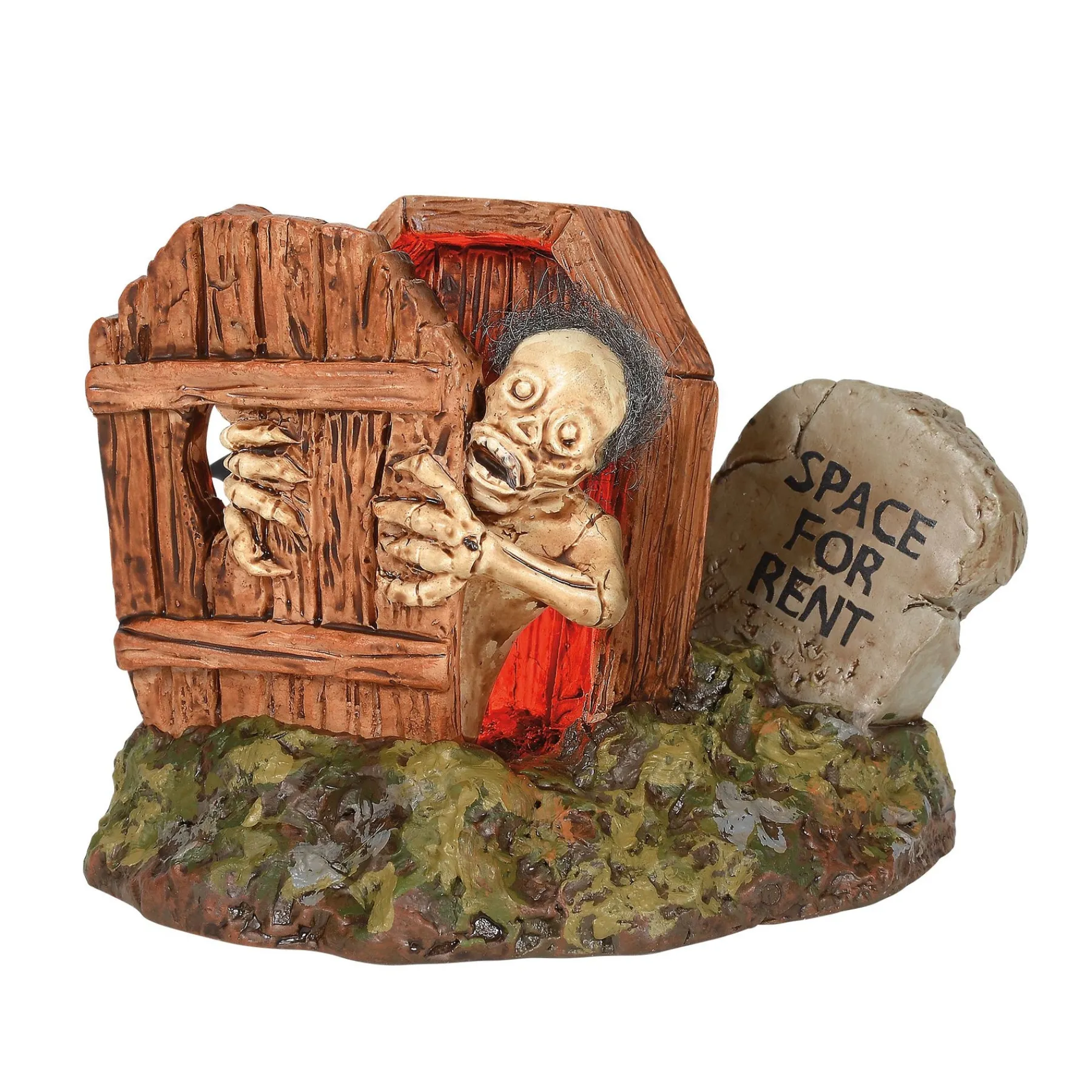 Department 56 Halloween Village Accessories>Lit Haunted Exit