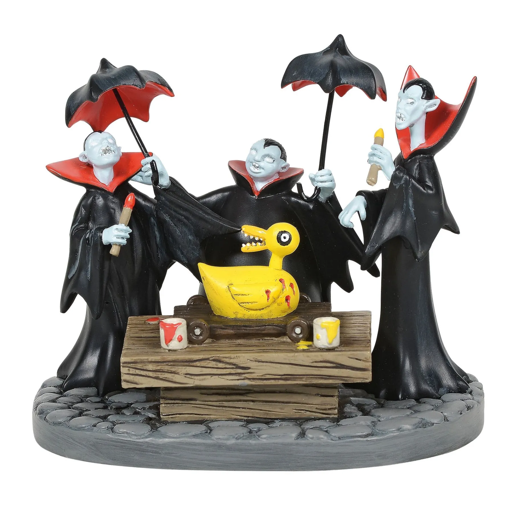 Department 56 The Nightmare Before Christmas® Village>Vampire Brothers Prepare Duck