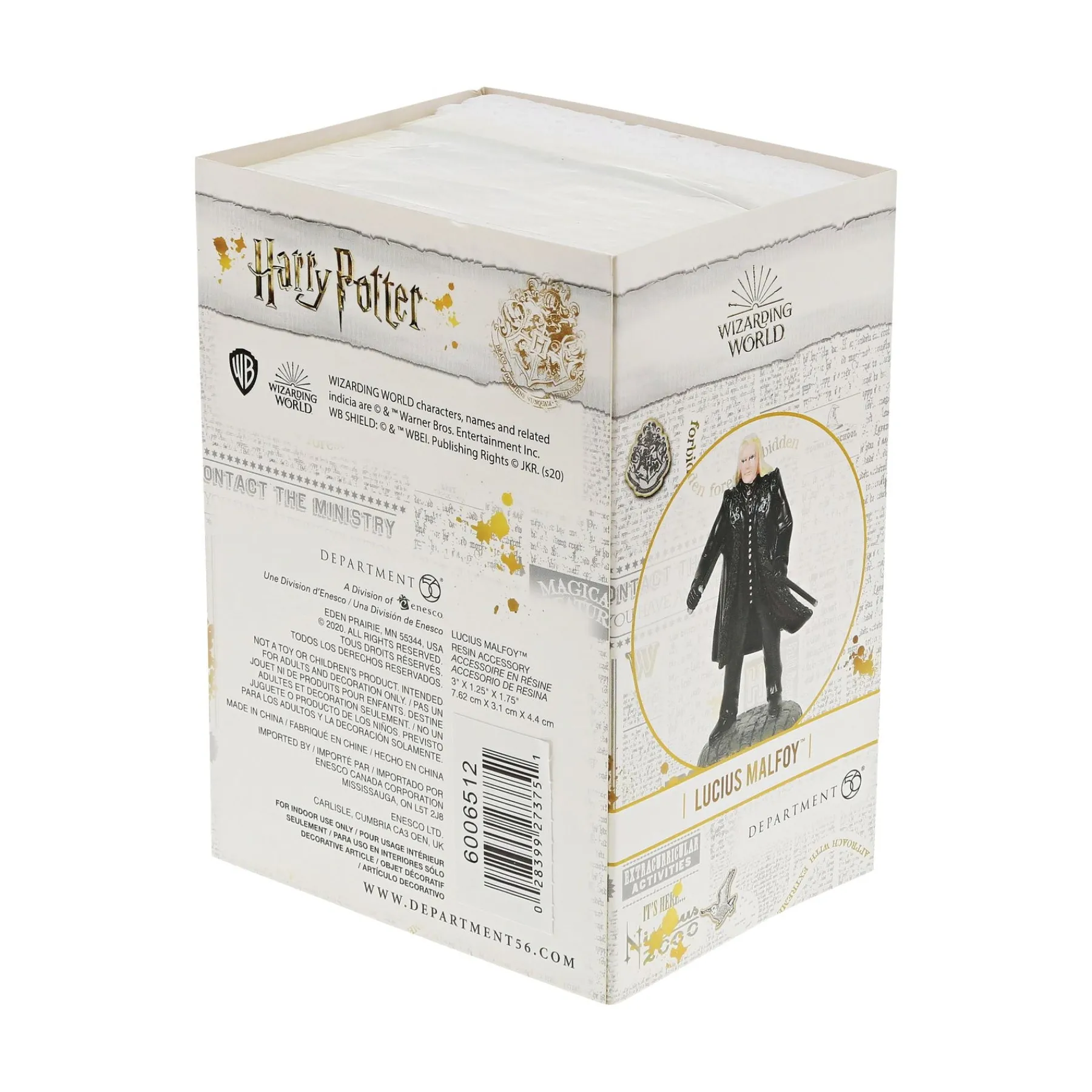 Department 56 Harry Potter™ Village>Lucius Malfoy