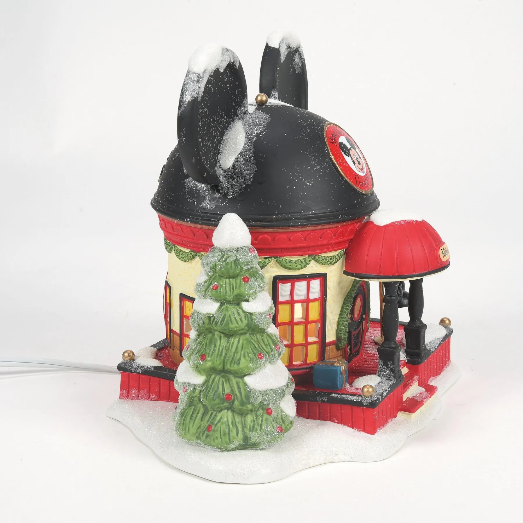 Department 56 Disney Village>Mickey Mouse Ear Hat Shop