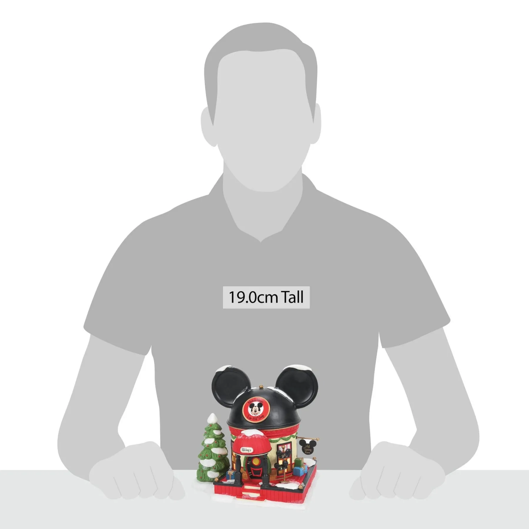 Department 56 Disney Village>Mickey Mouse Ear Hat Shop