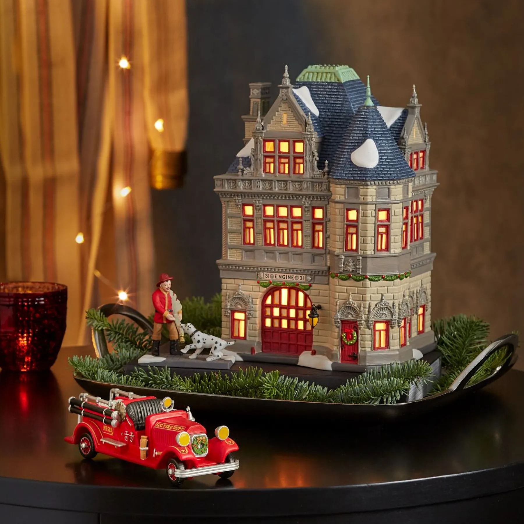 Department 56 Christmas In The City Series>Engine Company 31