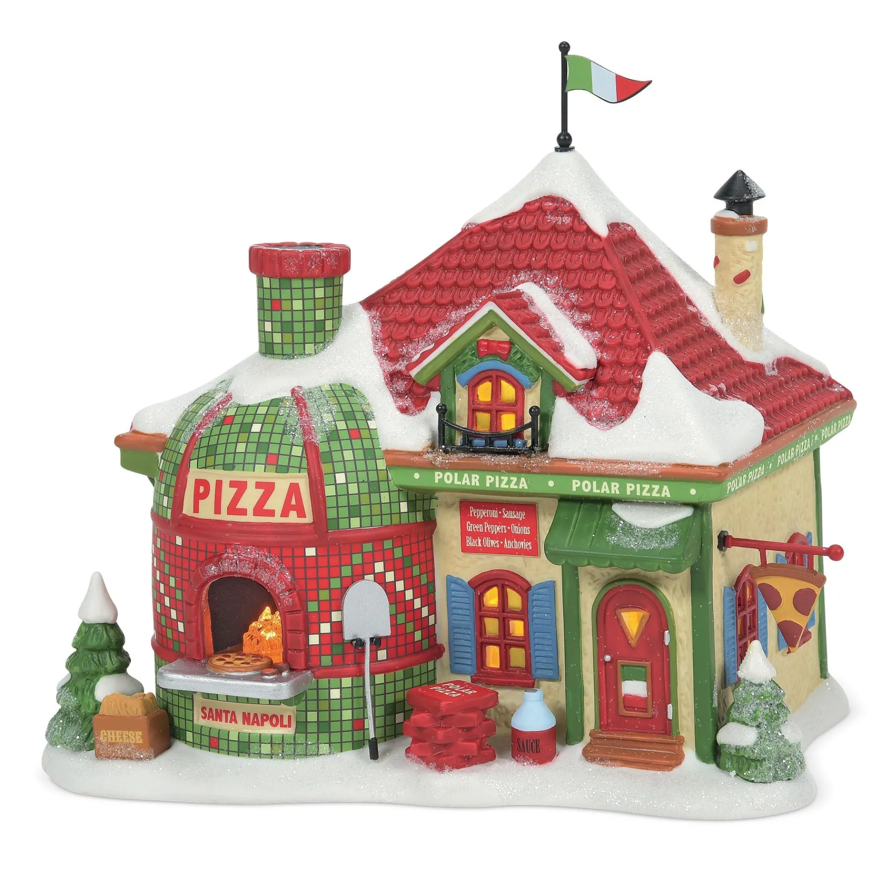Department 56 North Pole Series>North Pole Polar Pizza