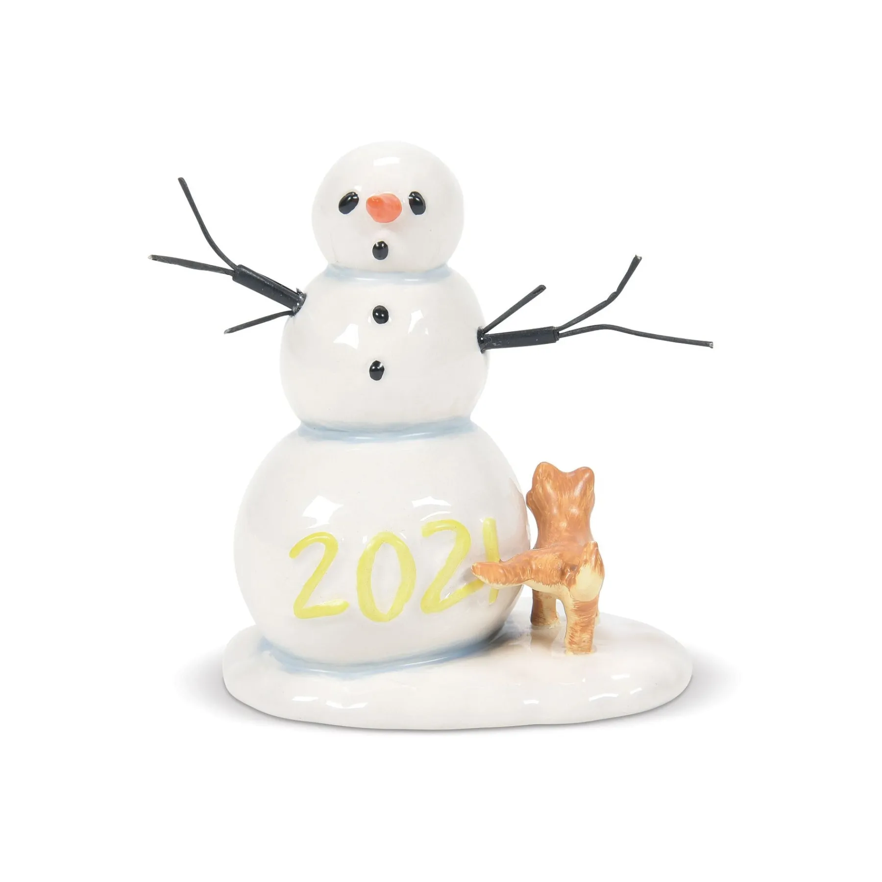 Department 56 Village Accessories>Lucky The Snowman 2021