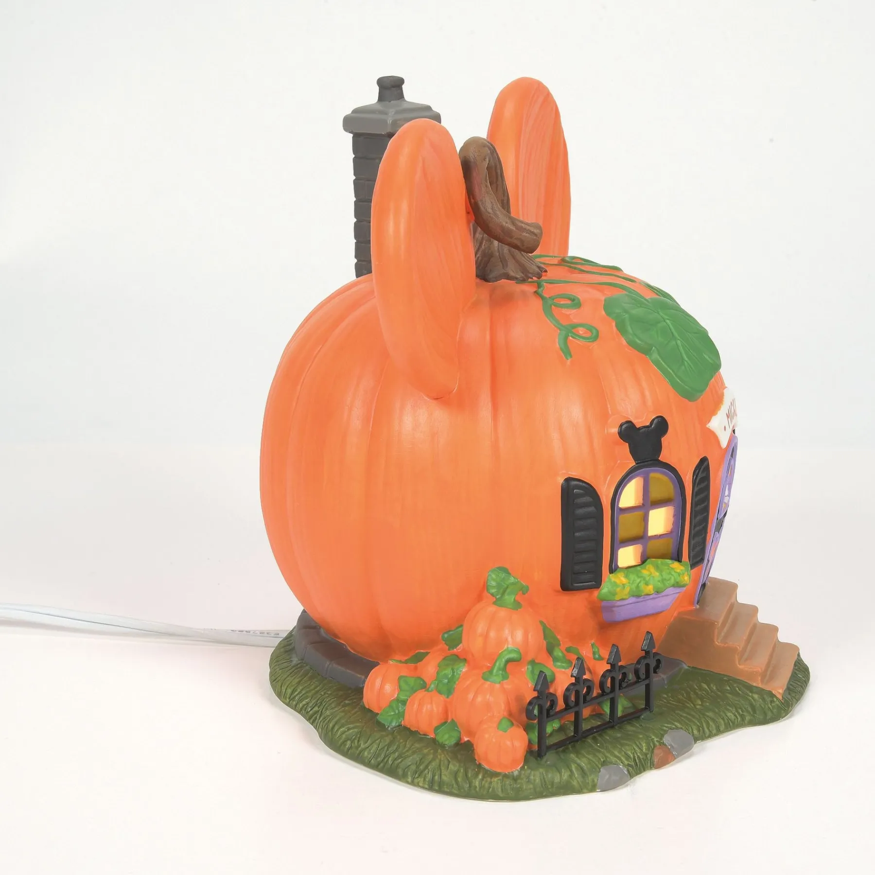 Department 56 Disney Village>Mickey's Pumpkintown House