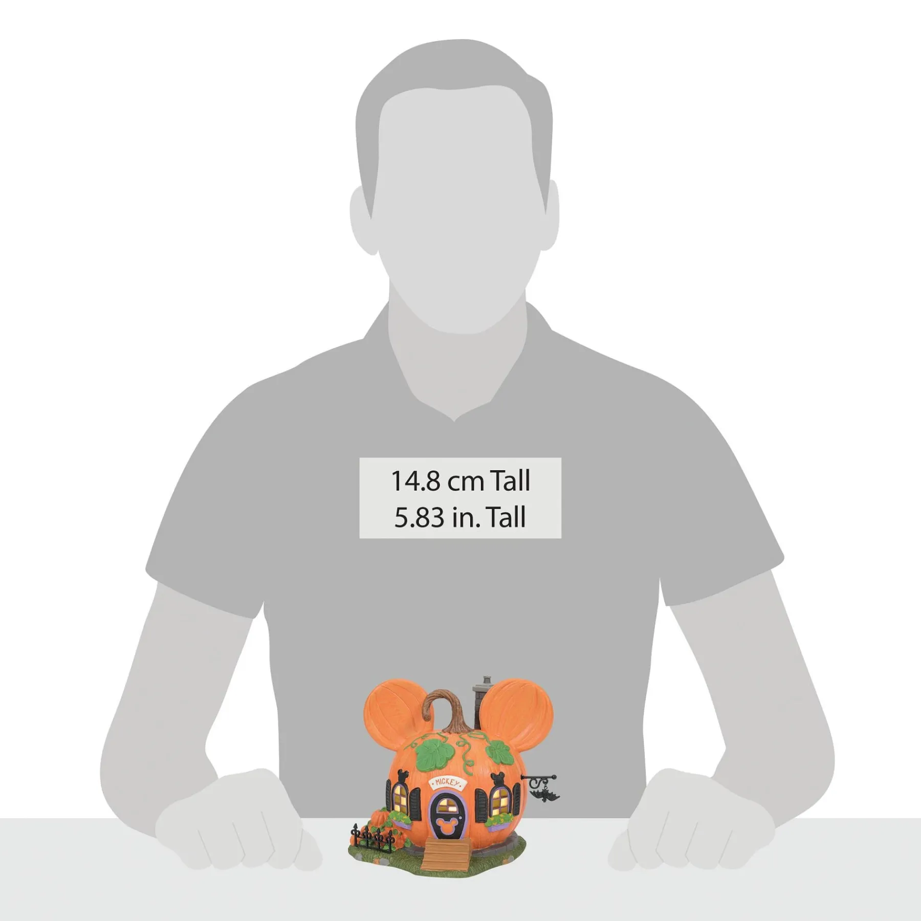 Department 56 Disney Village>Mickey's Pumpkintown House