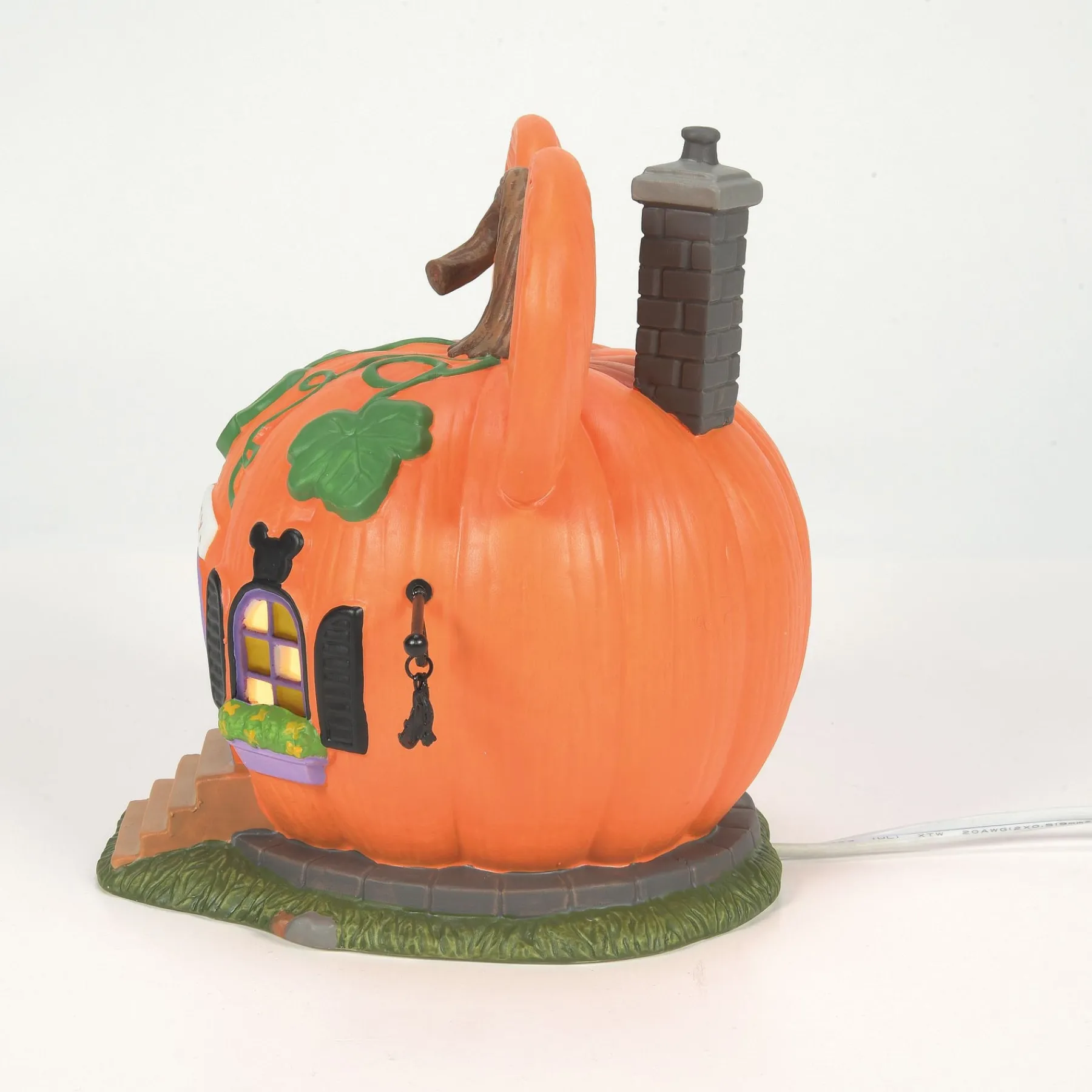 Department 56 Disney Village>Mickey's Pumpkintown House