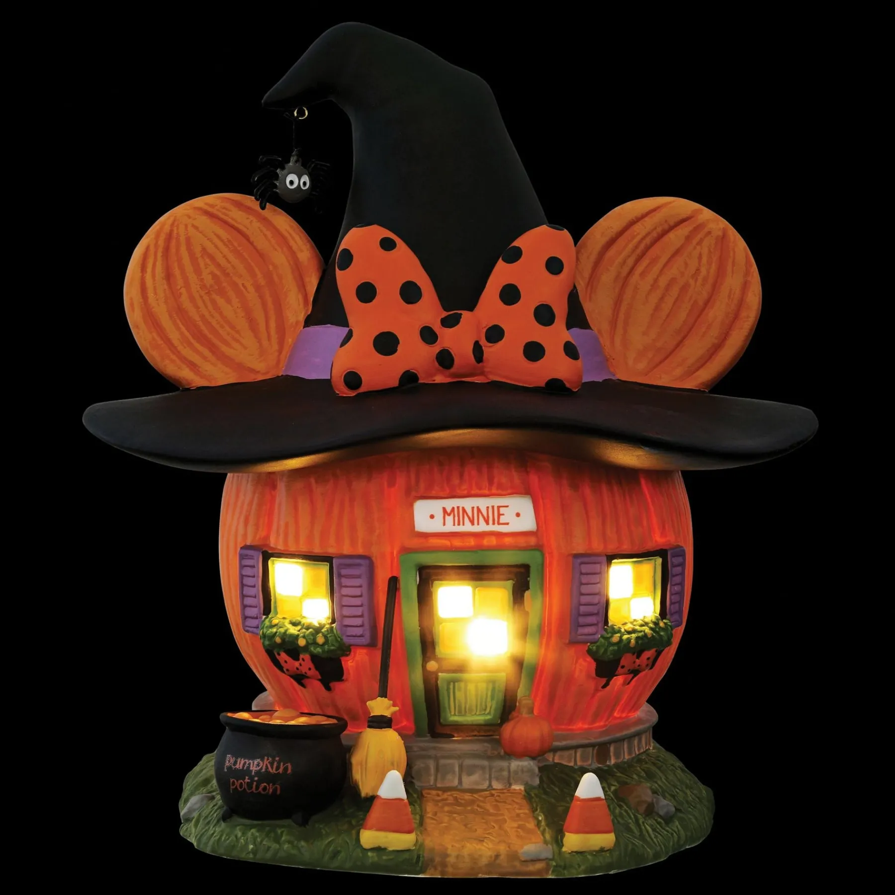 Department 56 Disney Village>Minnie's Pumpkintown House