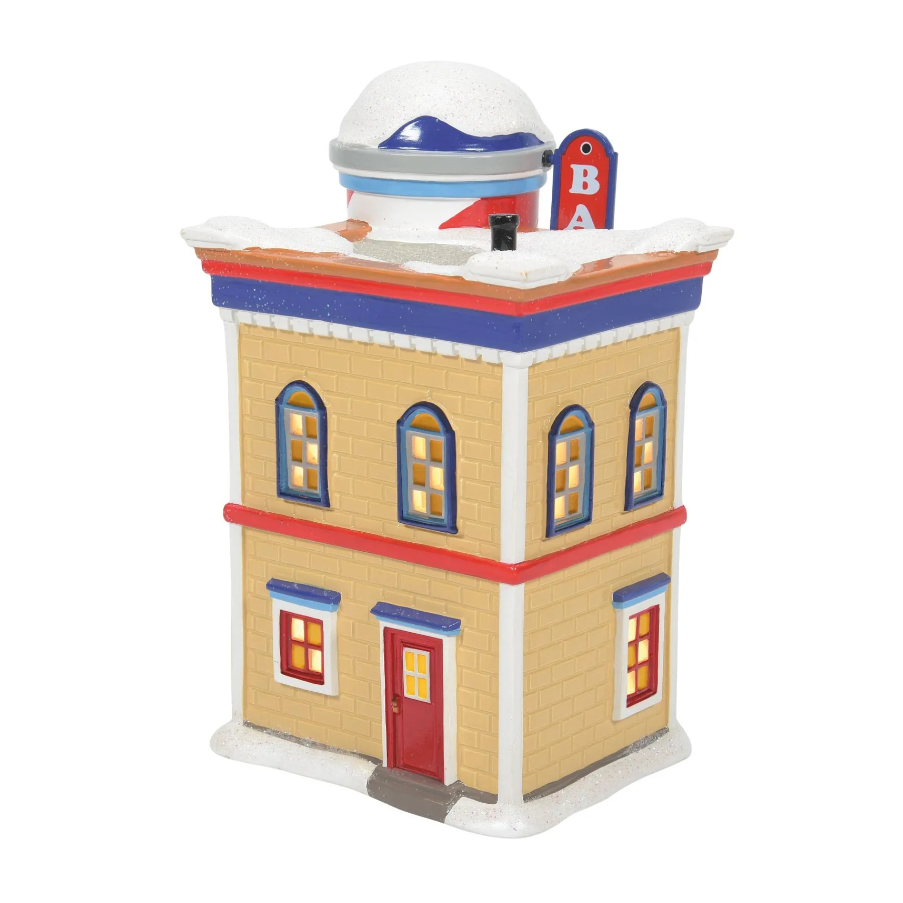 Department 56 Peanuts® Village>Pinecrest Barber Shop