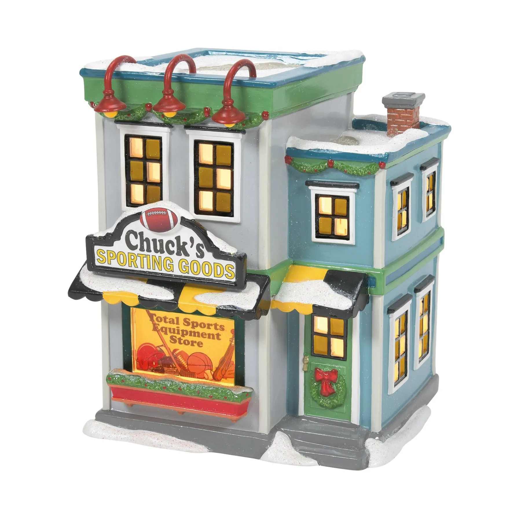 Department 56 Peanuts® Village>Chuck's Sporting Goods