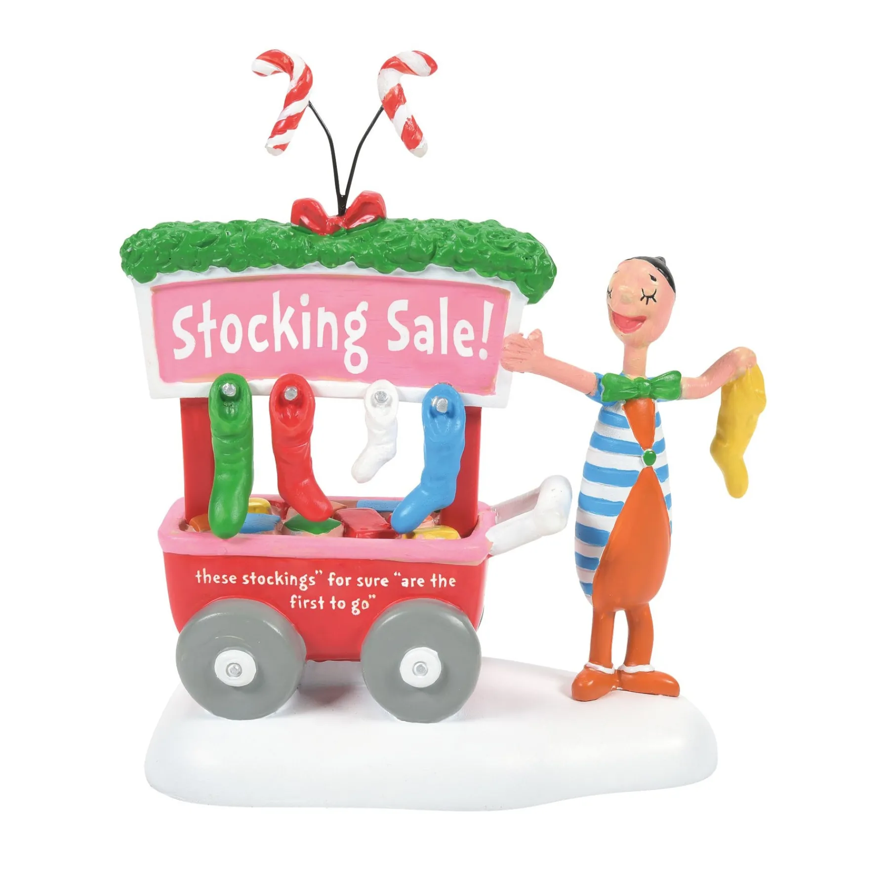Department 56 Grinch™ Village>A Who's Who Christmas Stocking