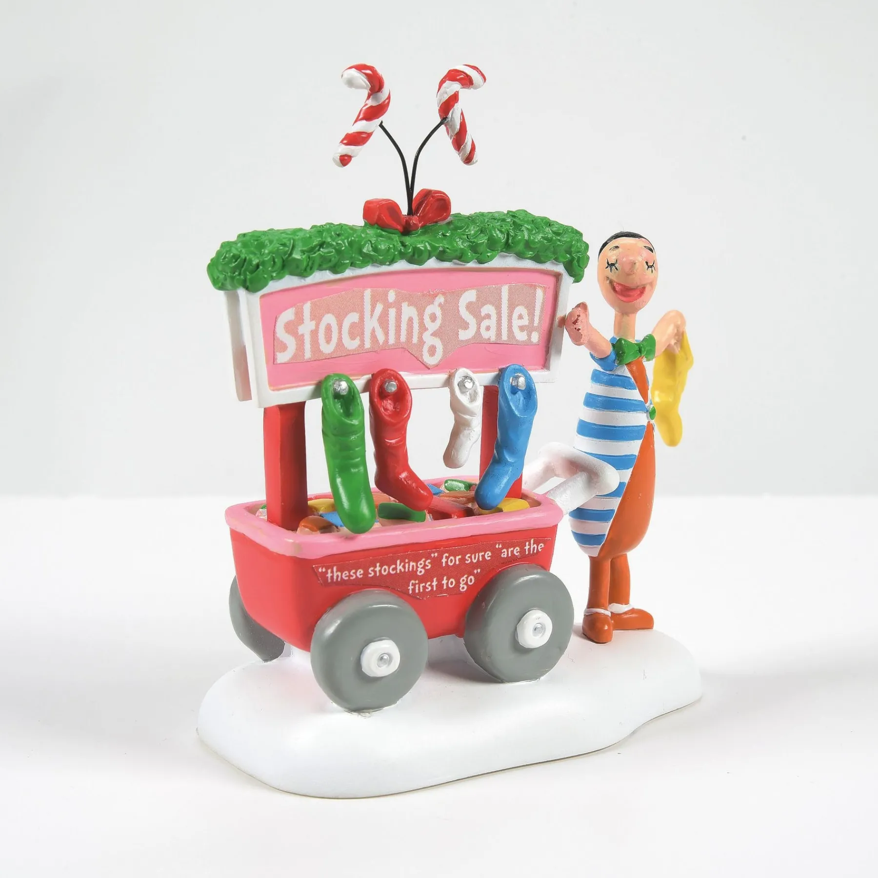 Department 56 Grinch™ Village>A Who's Who Christmas Stocking