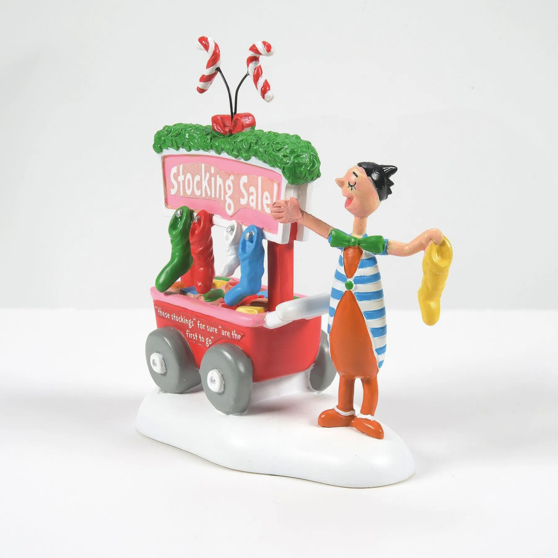 Department 56 Grinch™ Village>A Who's Who Christmas Stocking