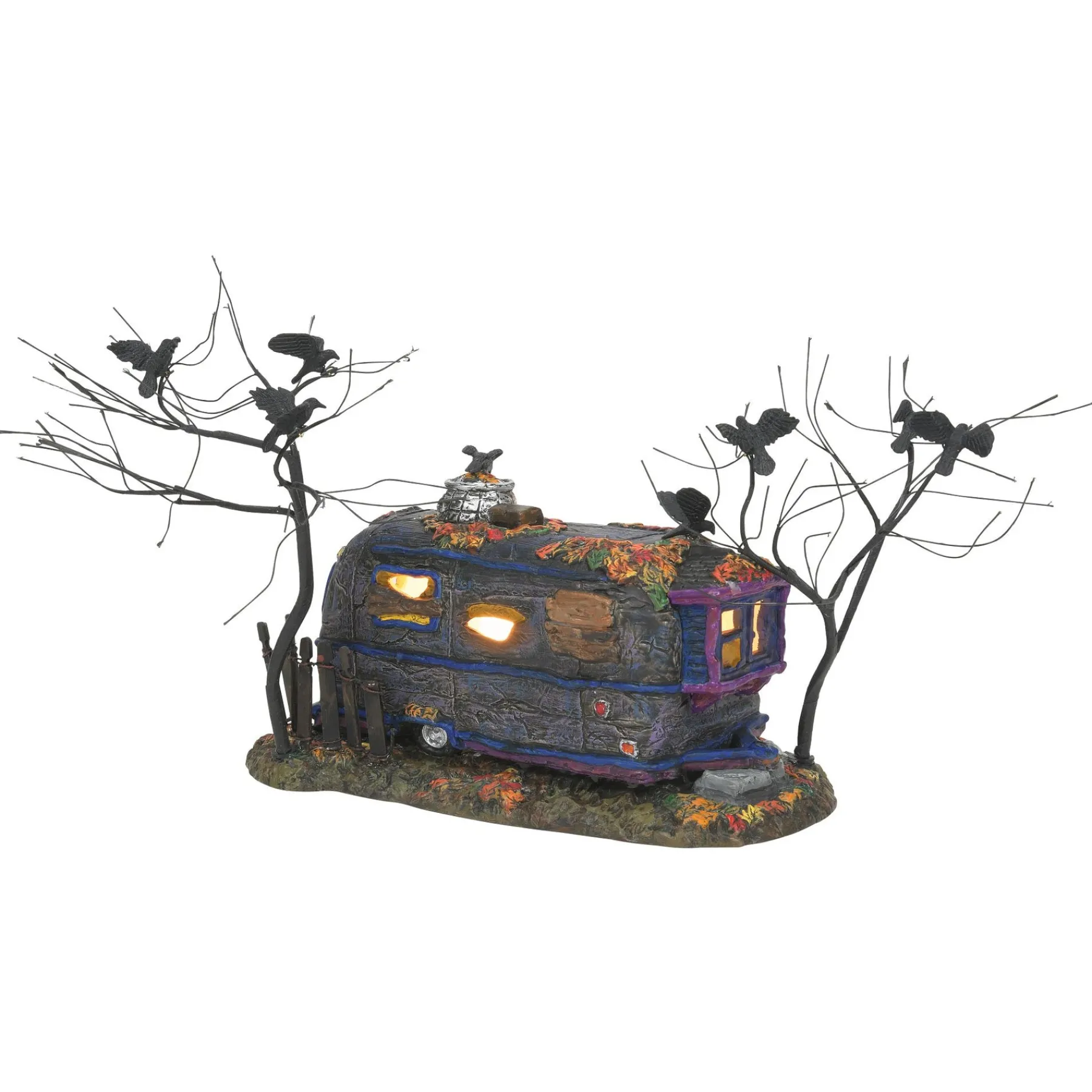 Department 56 Snow Village Halloween>Cackling Crow Caravan