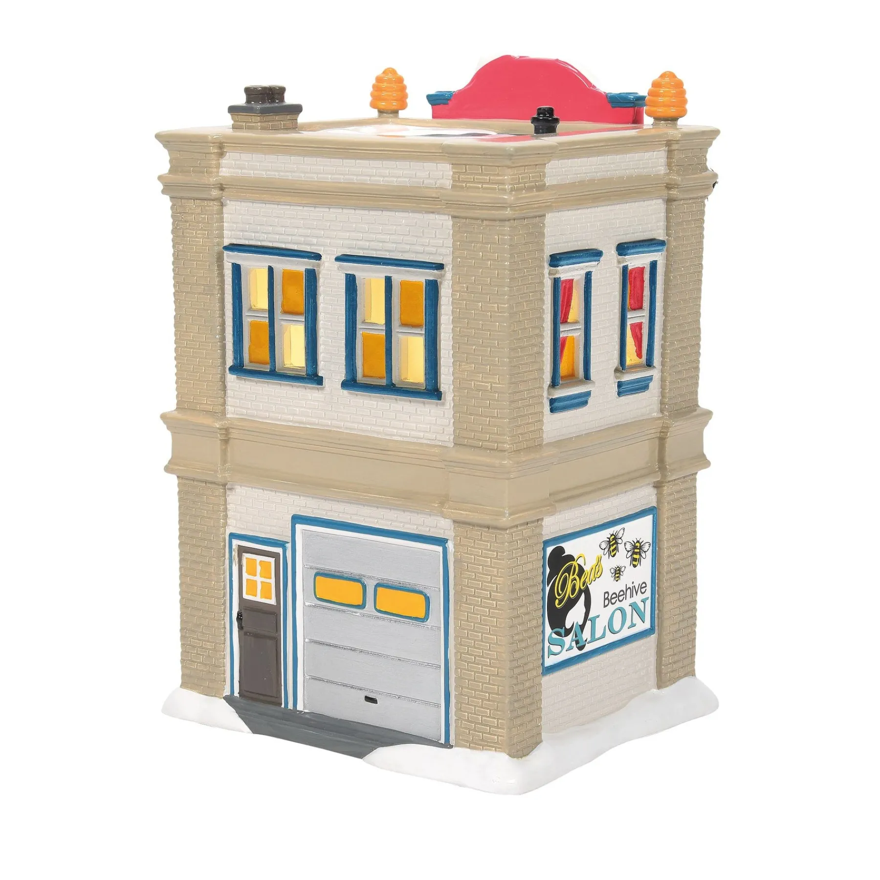 Department 56 The Original Snow Village>Bea's Beehive Salon