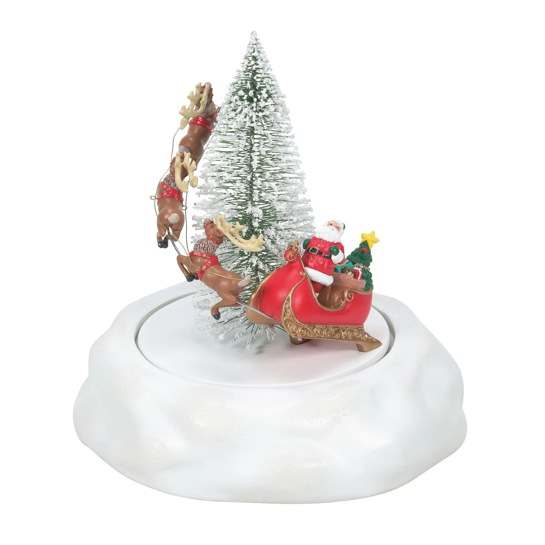 Department 56 Village Accessories>Animated Christmas Eve Sleigh