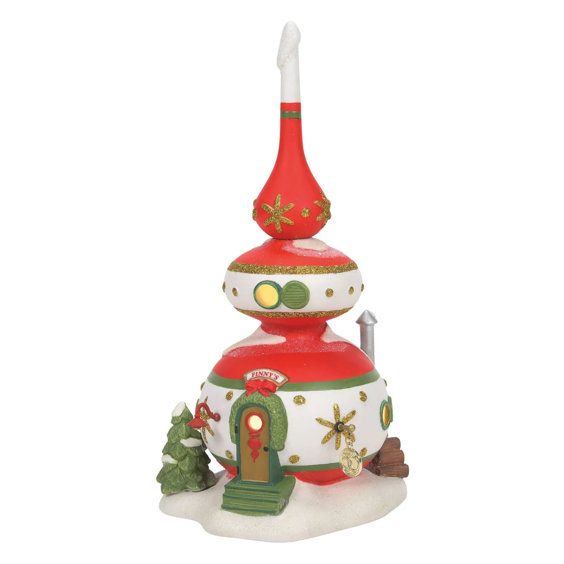 Department 56 North Pole Series>Finny's Ornament House