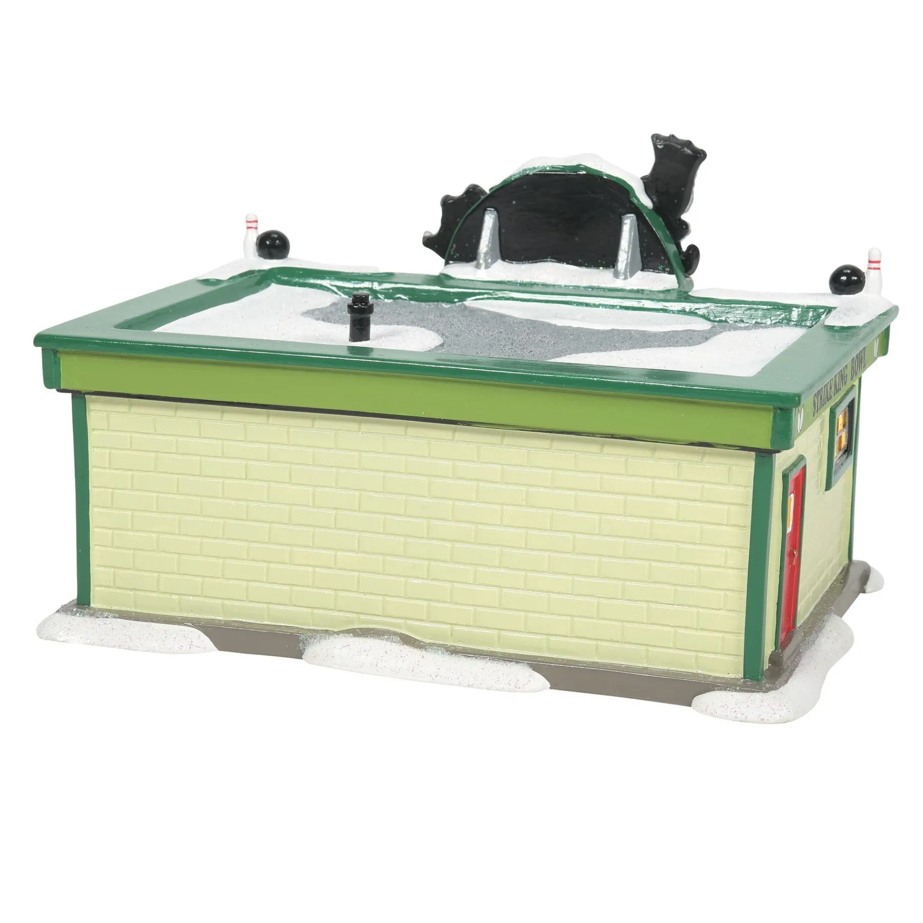 Department 56 Peanuts® Village>Strike King Bowling Alley