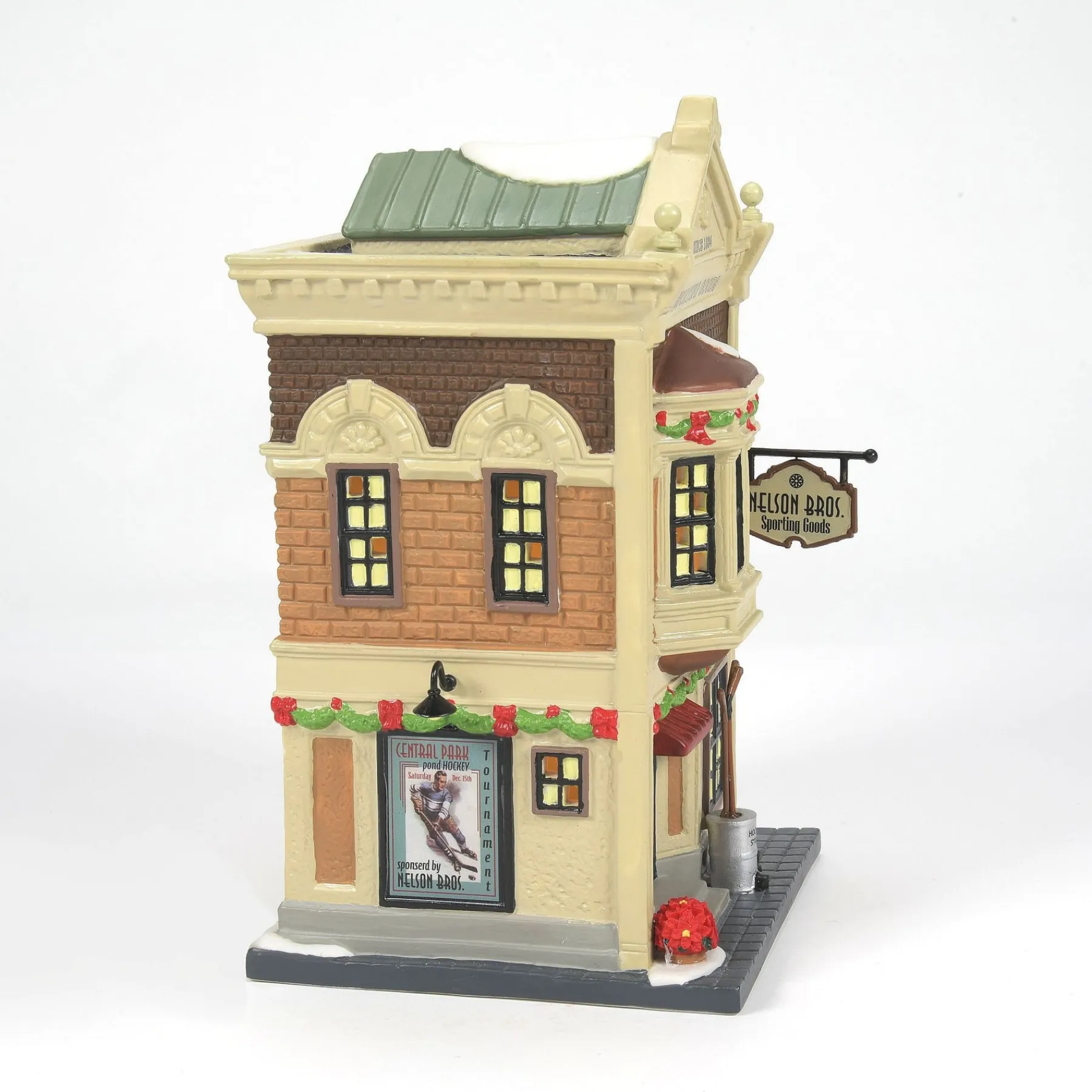Department 56 Christmas In The City Series>Nelson Bros. Sporting Goods
