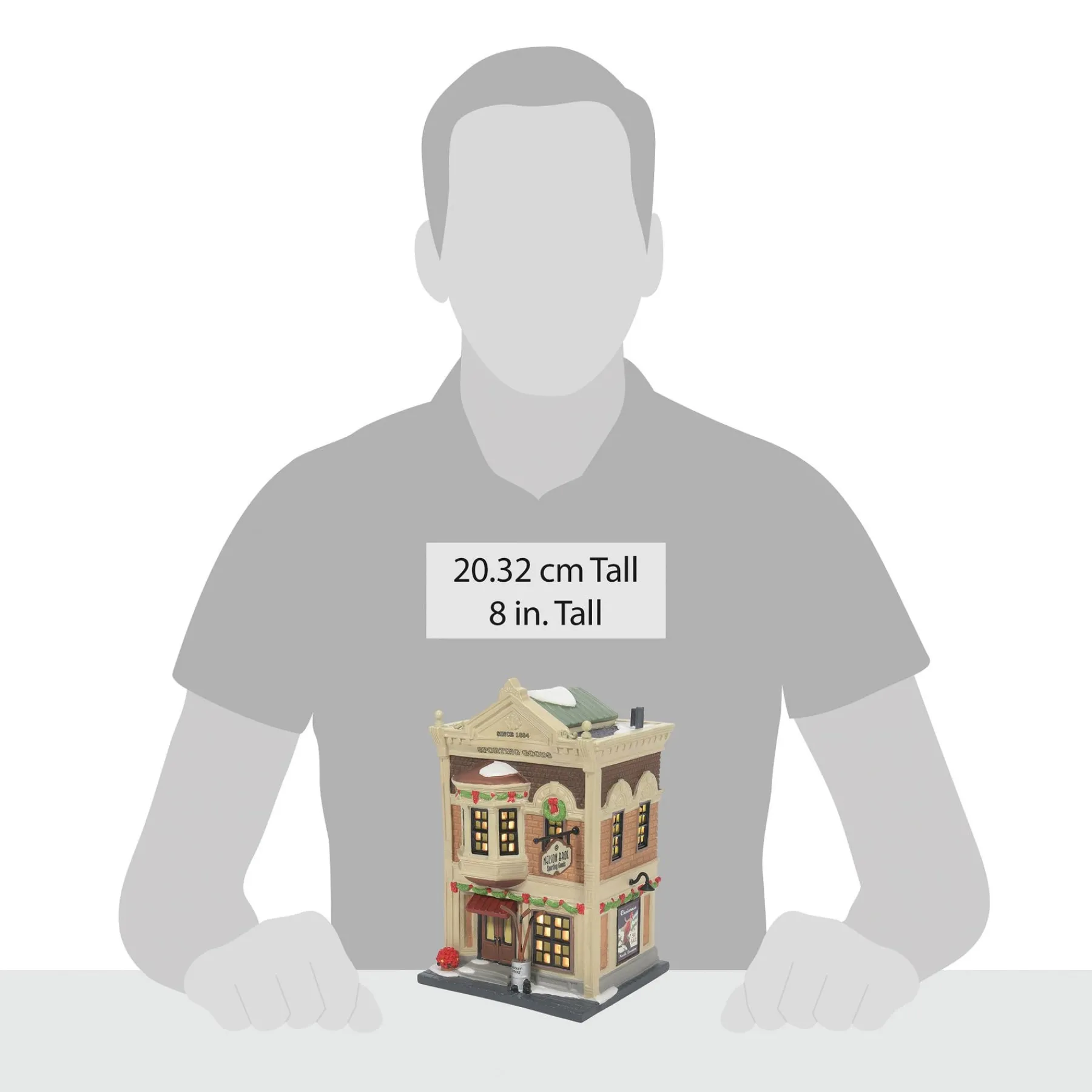 Department 56 Christmas In The City Series>Nelson Bros. Sporting Goods