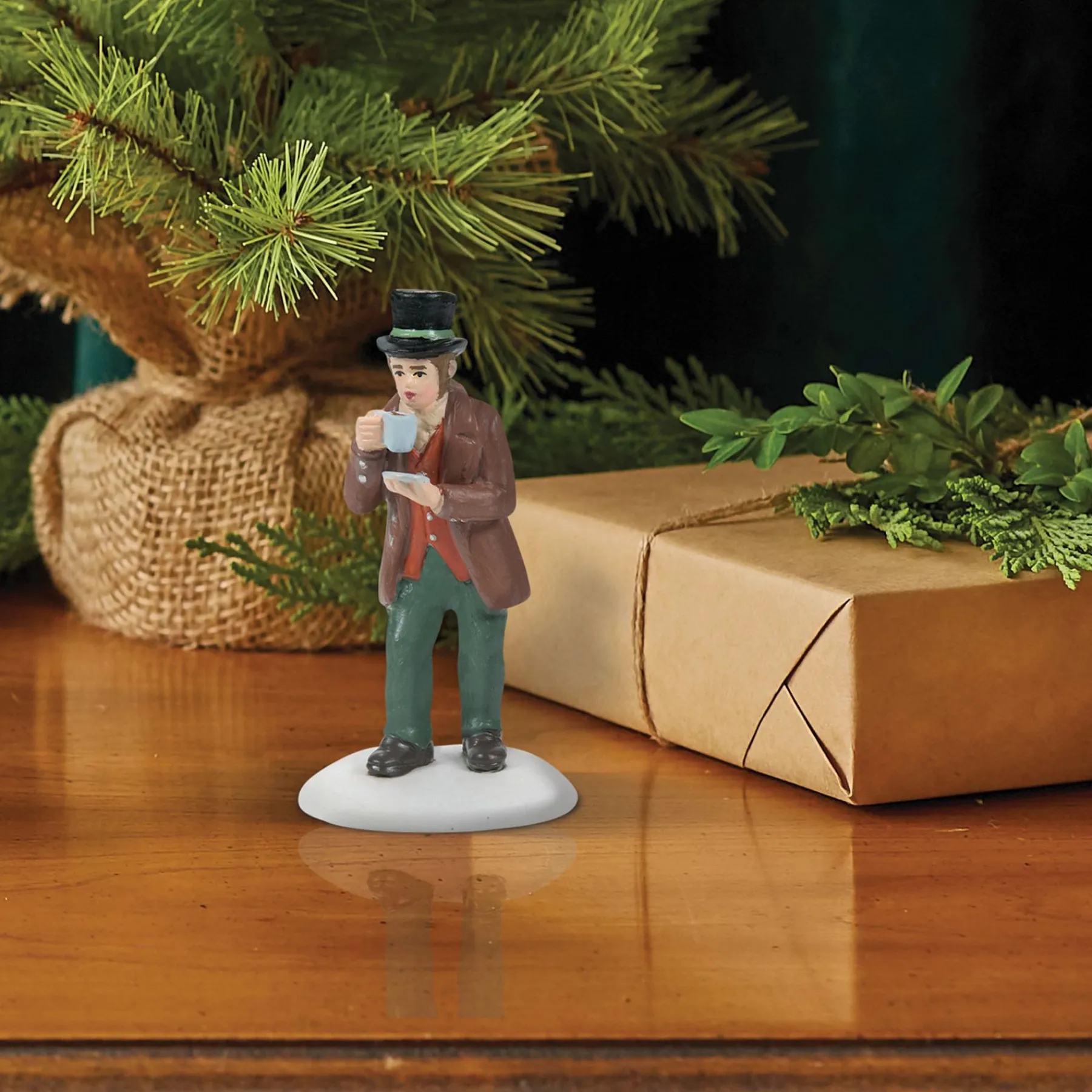 Department 56 Dickens Village Series>Fresh, Hot Coffee!