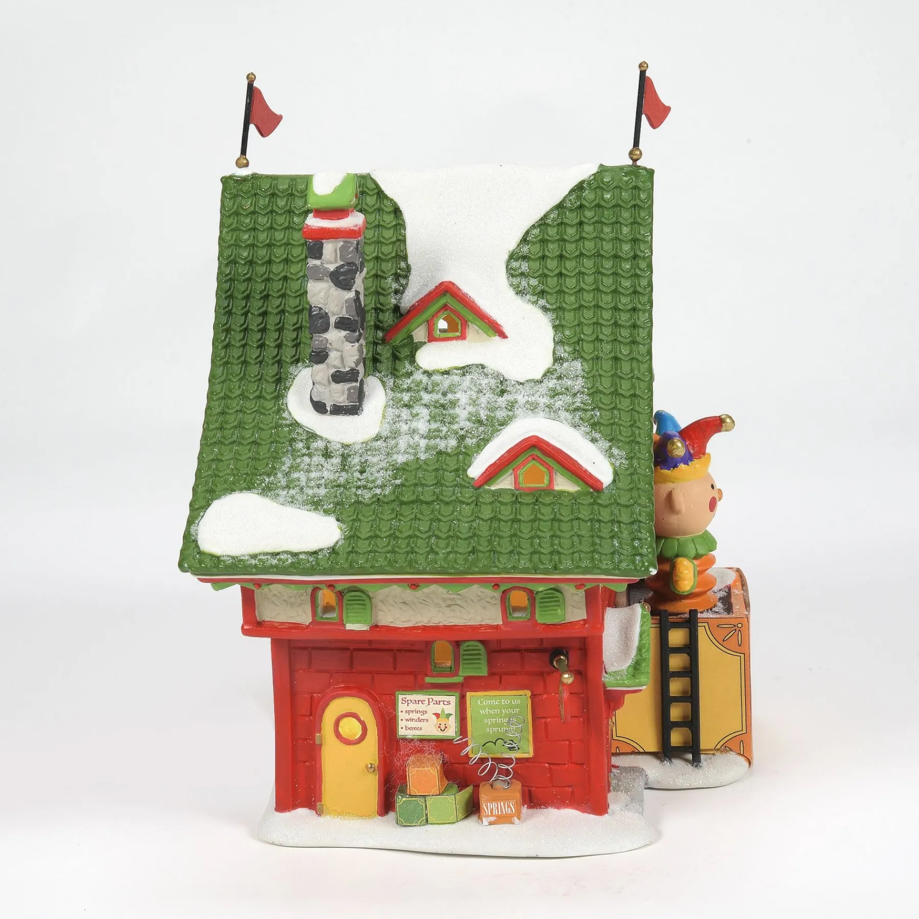 Department 56 North Pole Series>Jacques Jack In The Box Shop