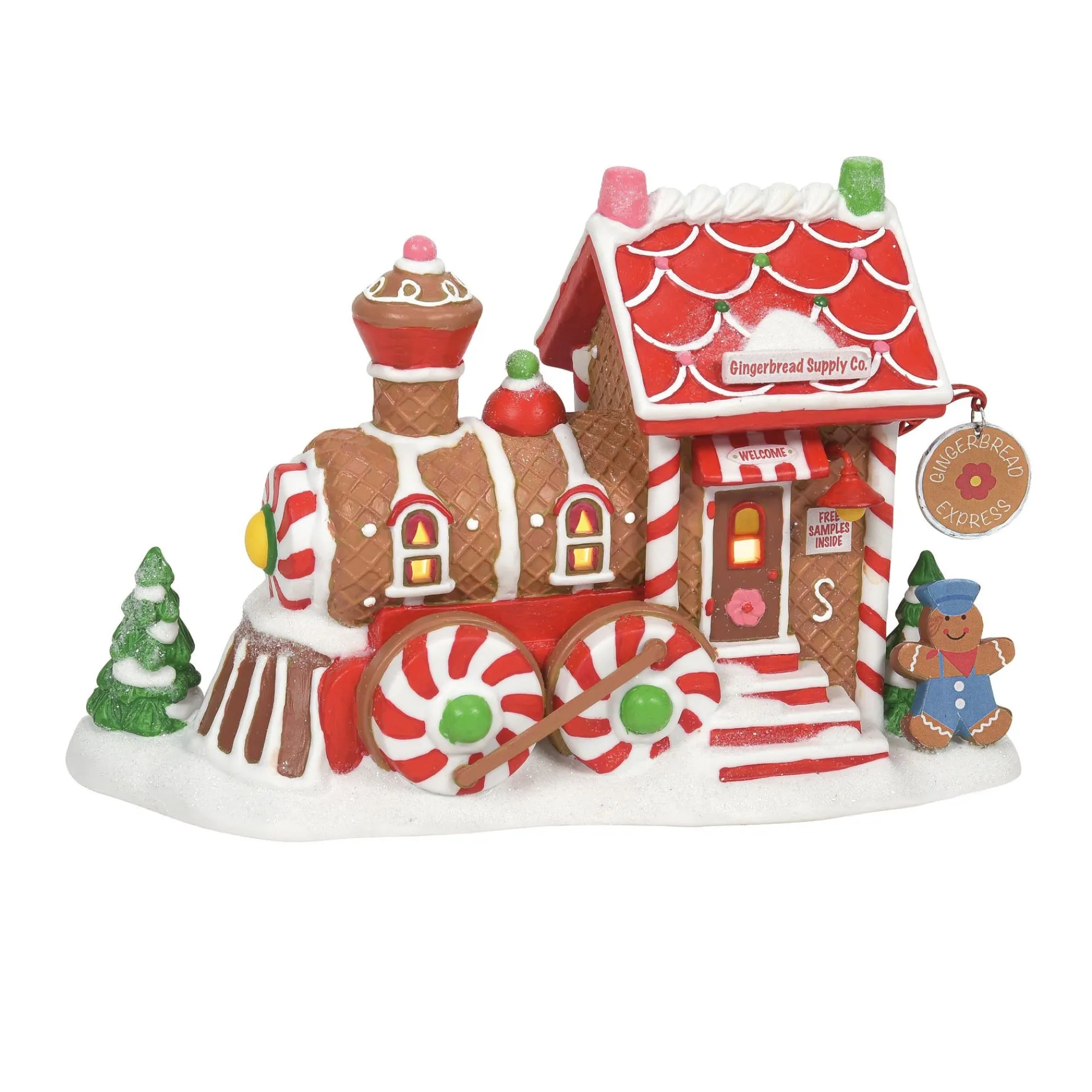 Department 56 North Pole Series>Gingerbread Supply Company