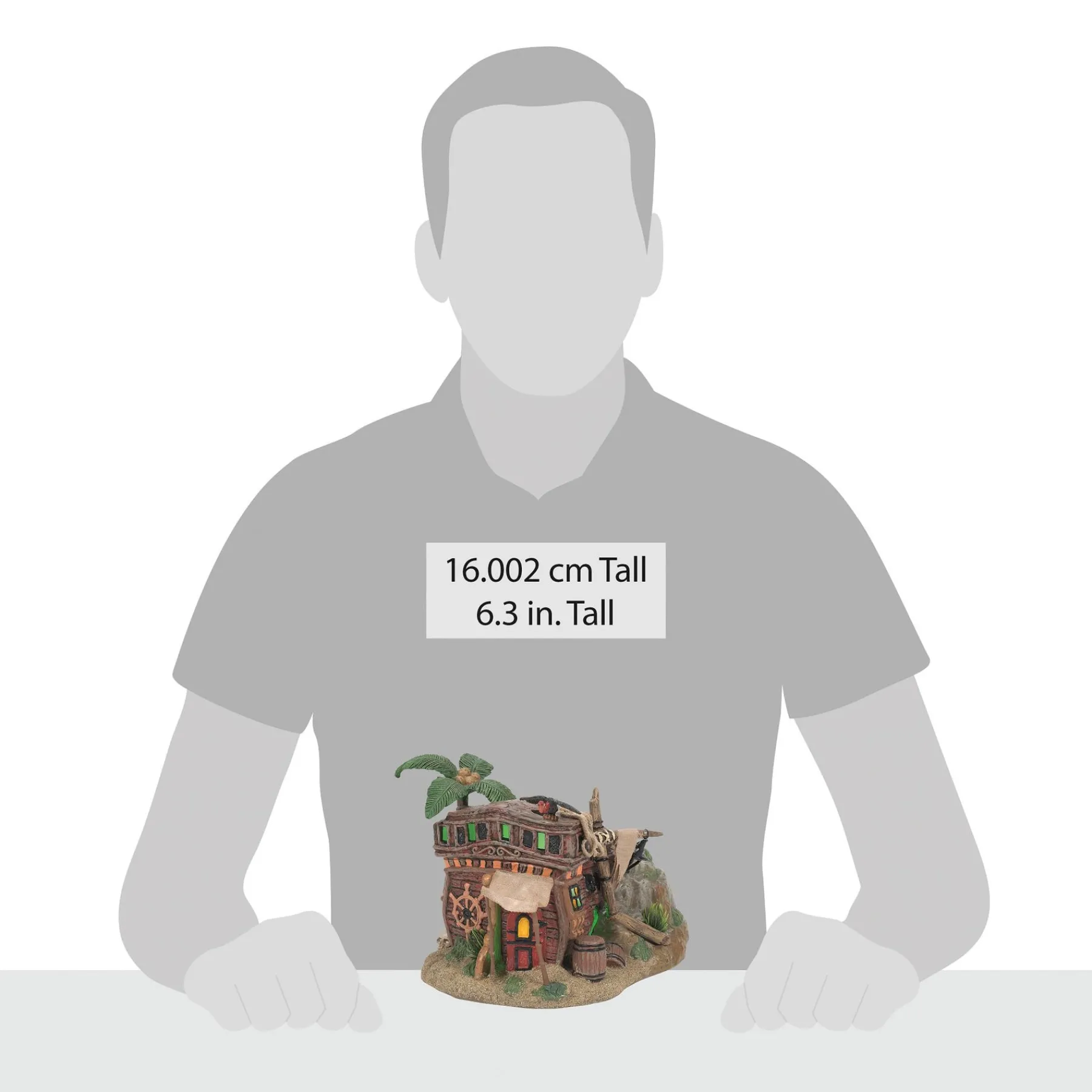 Department 56 Snow Village Halloween>Pirate Haven Hideaway