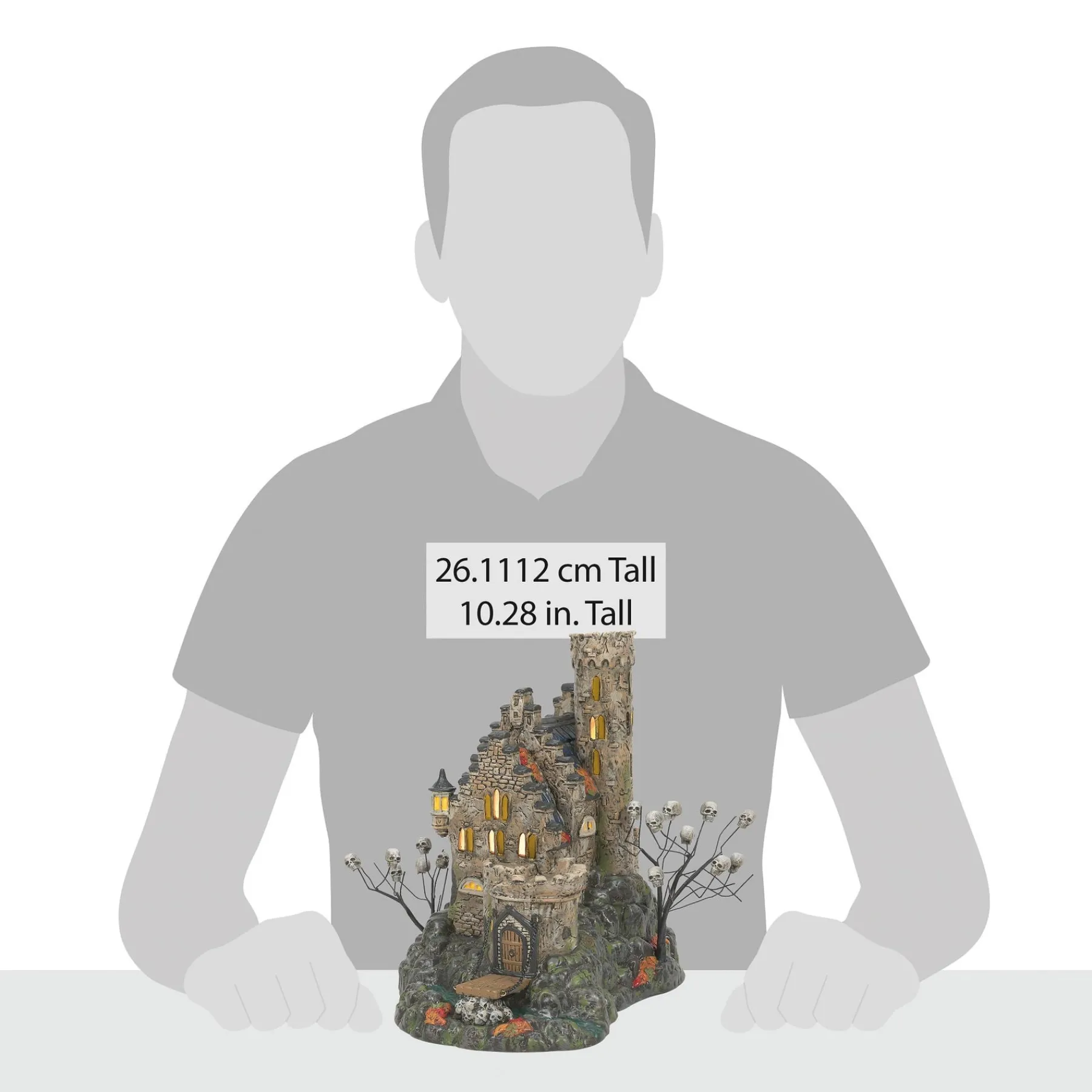 Department 56 Snow Village Halloween>The Mad Knight of Calvaria