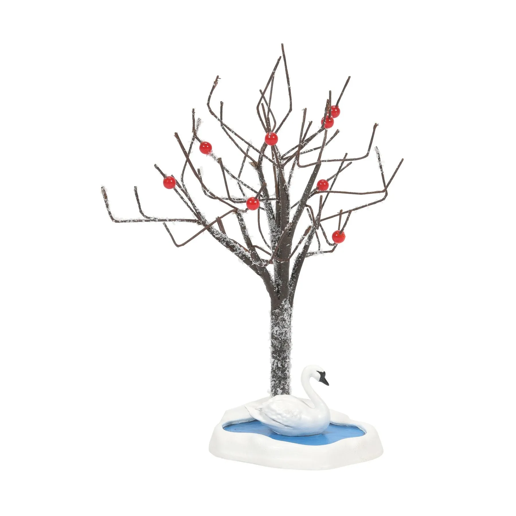Department 56 Village Accessories>Seven Swans A Swimming Tree