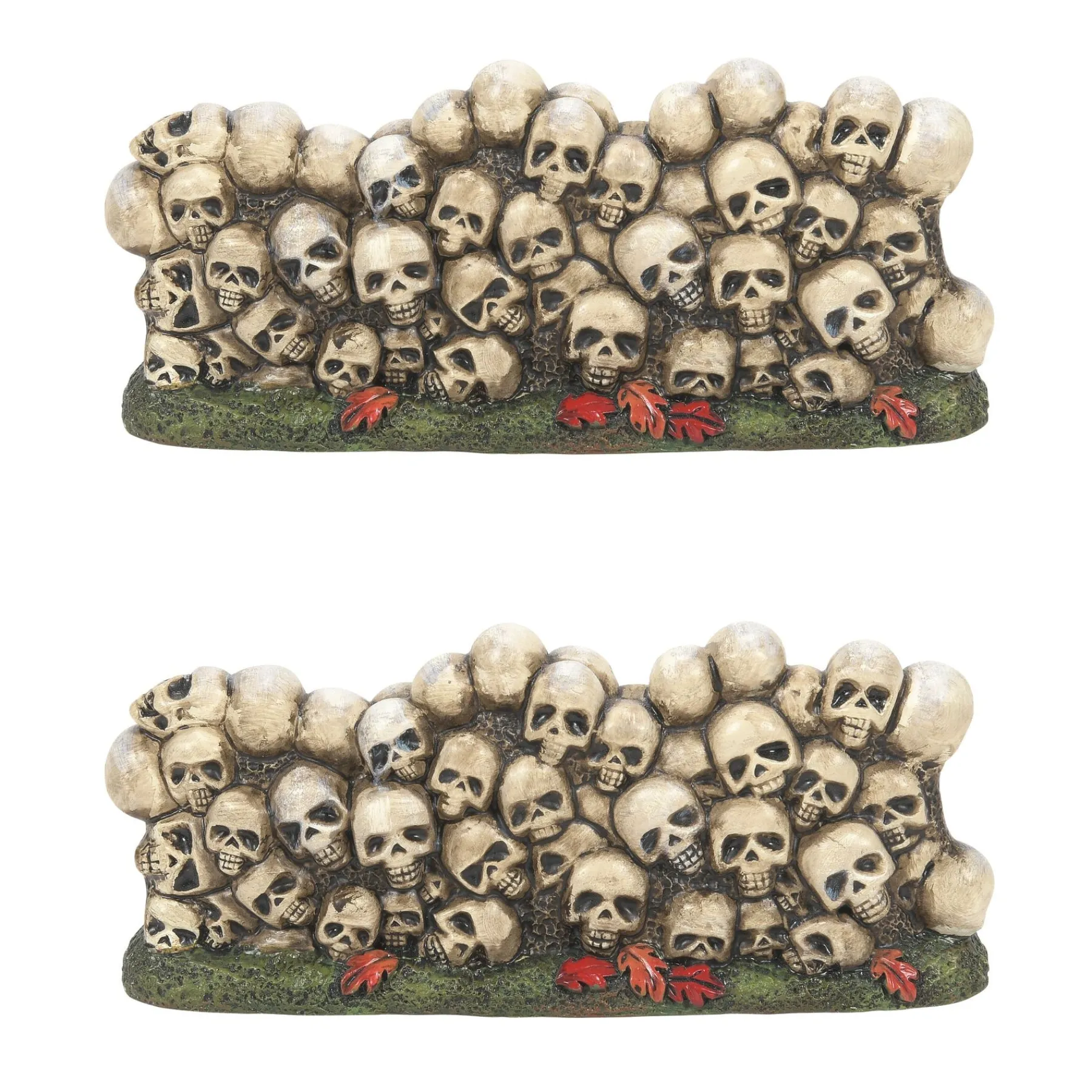 Department 56 Halloween Village Accessories>Scary Skeletons Wall St/2